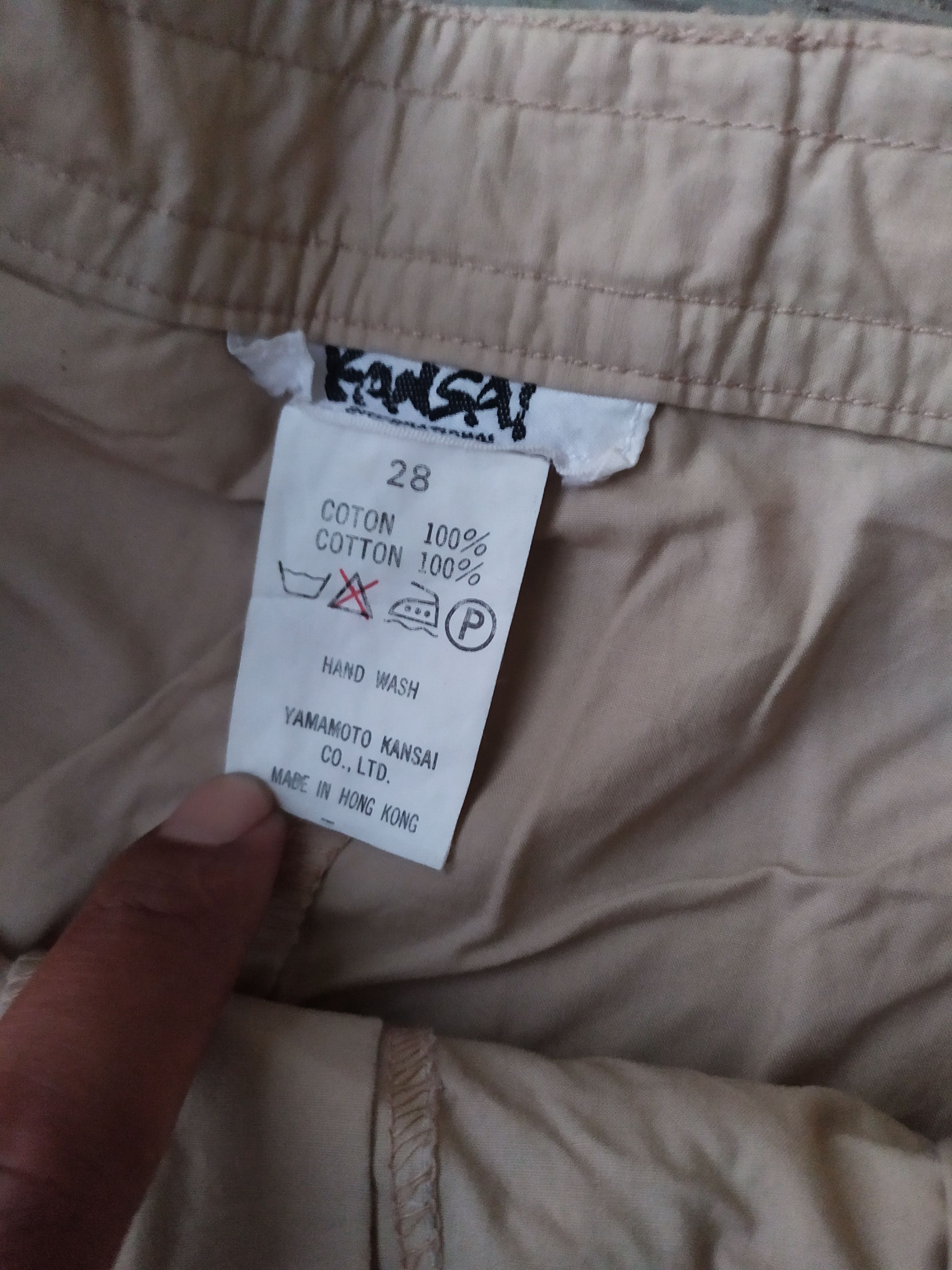 Kansai Yamamoto Vintage Kansai Yamamoto International Short Pants Size US 28 / EU 44 - 9 Thumbnail