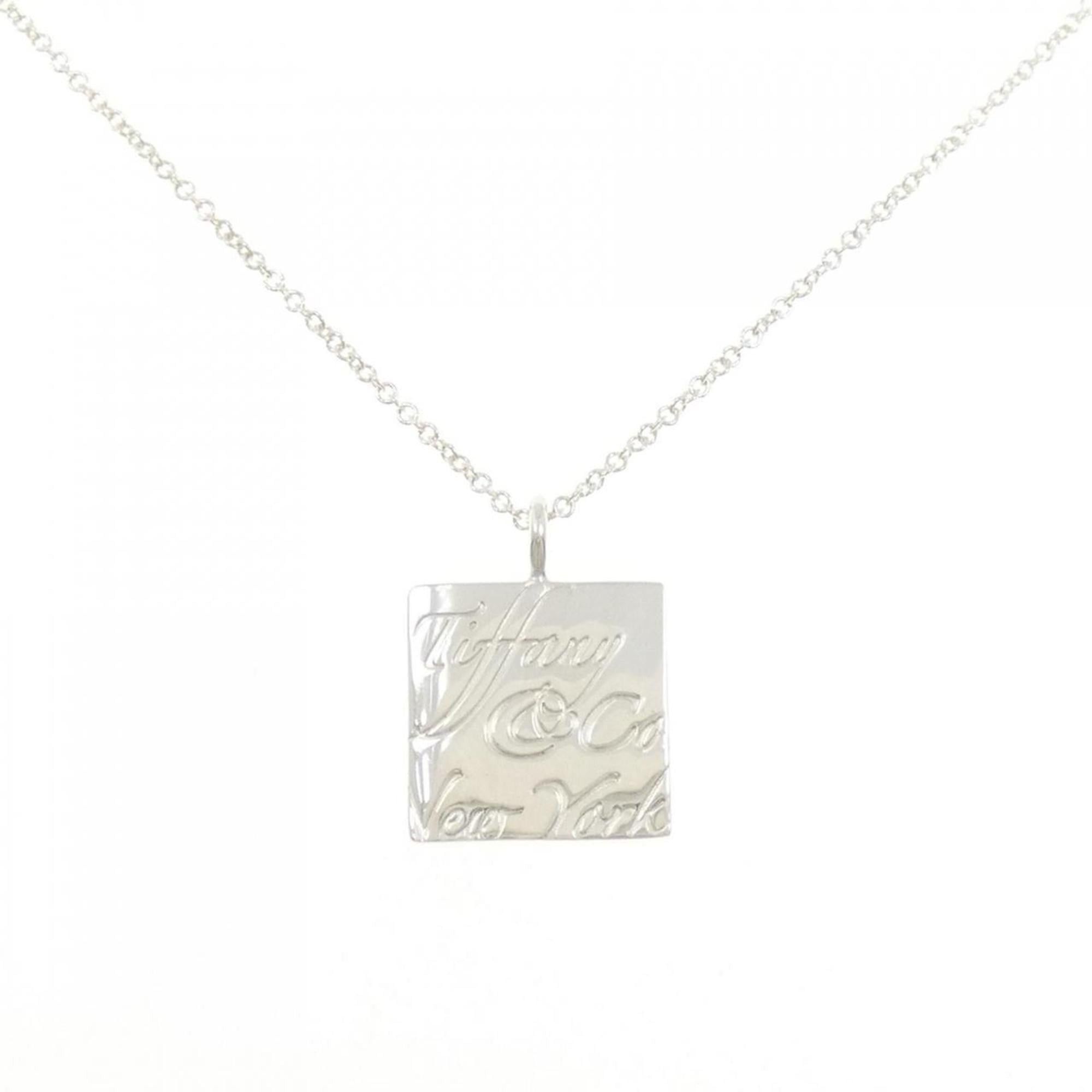 Tiffany Notes Square Necklace