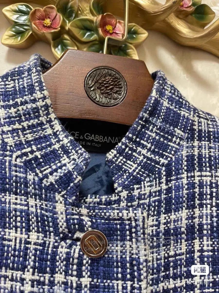 Dolce & Gabbana DG Runway Woven Jacket Top. Size M / US 6-8 / IT 42-44 - 5 Thumbnail