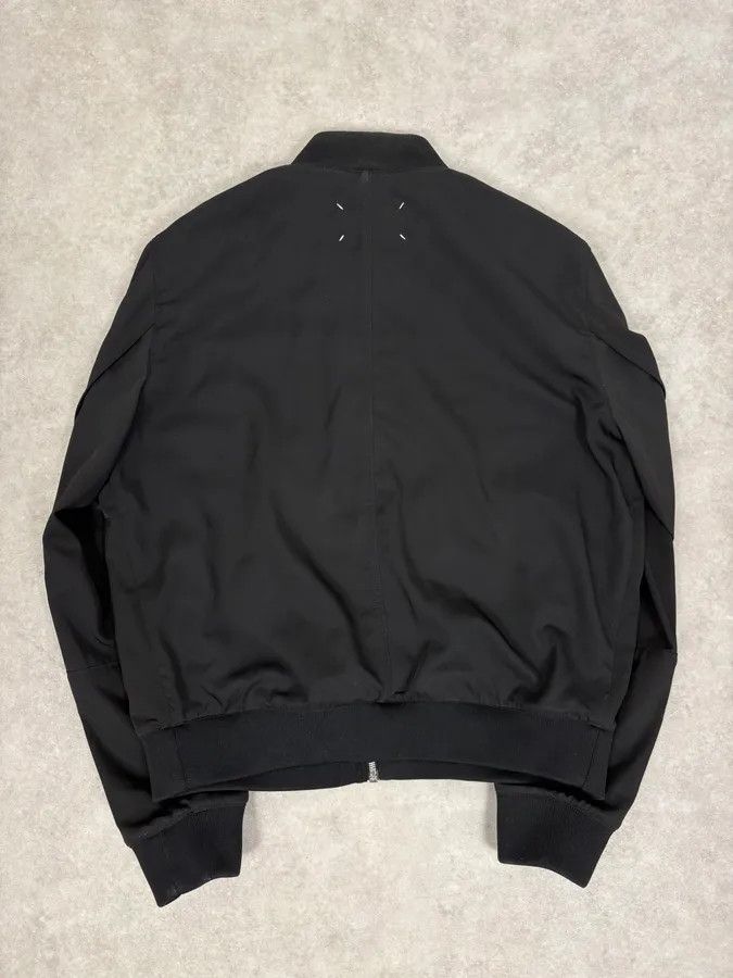 Maison Margiela SS2015 Maison Margiela Black Nylon Minimalist Bomber Jacket Size US M / EU 48-50 / 2 - 6 Thumbnail