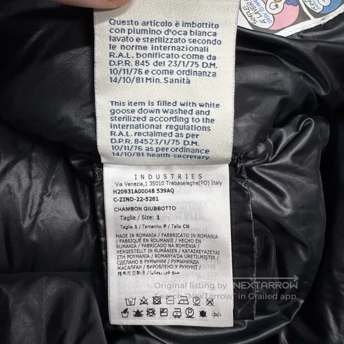 Moncler Moncler Chanbom Logo Hooded Down Jacket| Size US S / EU 44-46 / 1 - 8 Thumbnail