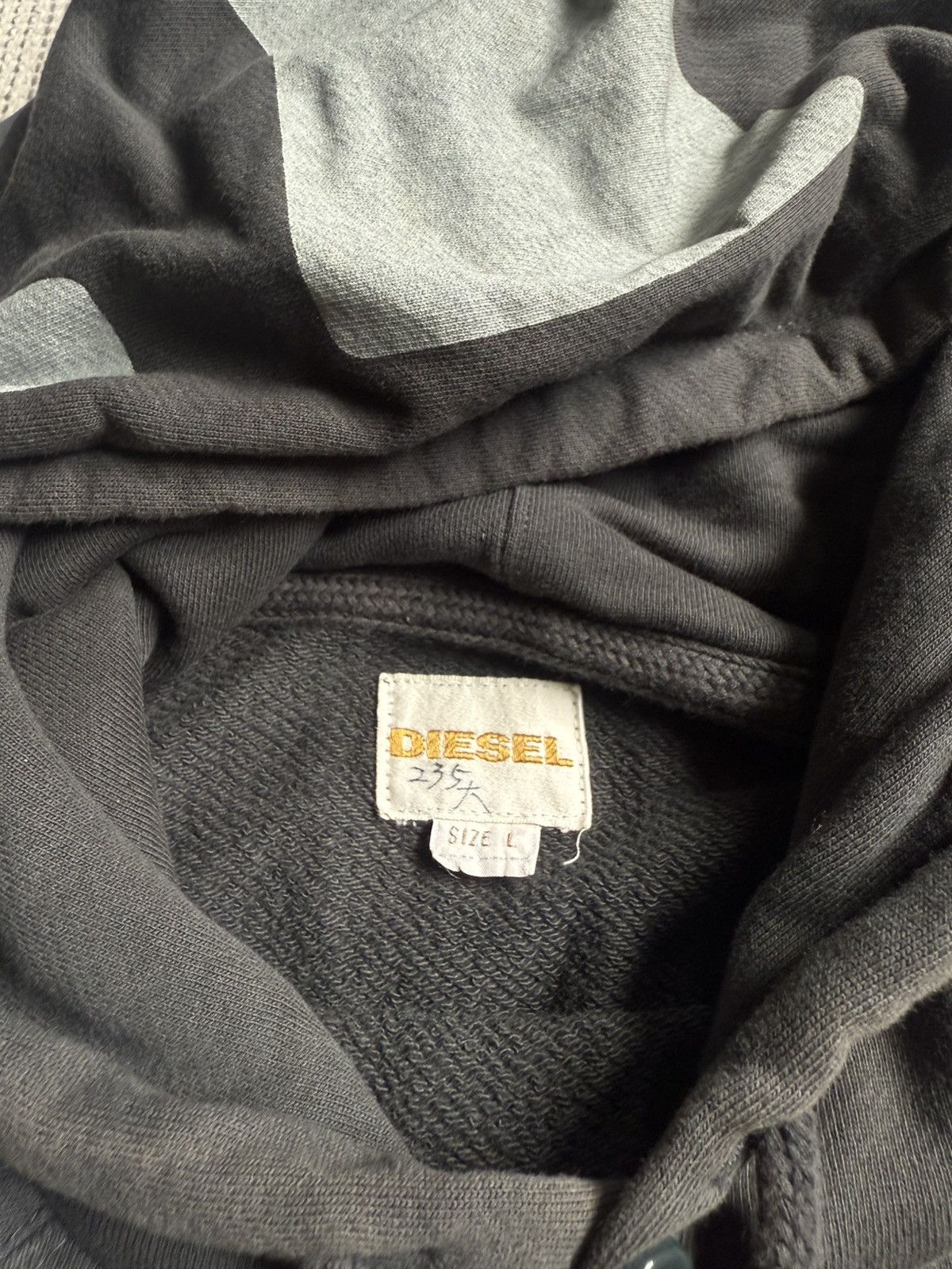 Diesel Y2K DIESEL hoodie Size US L / EU 52-54 / 3 - 4 Thumbnail