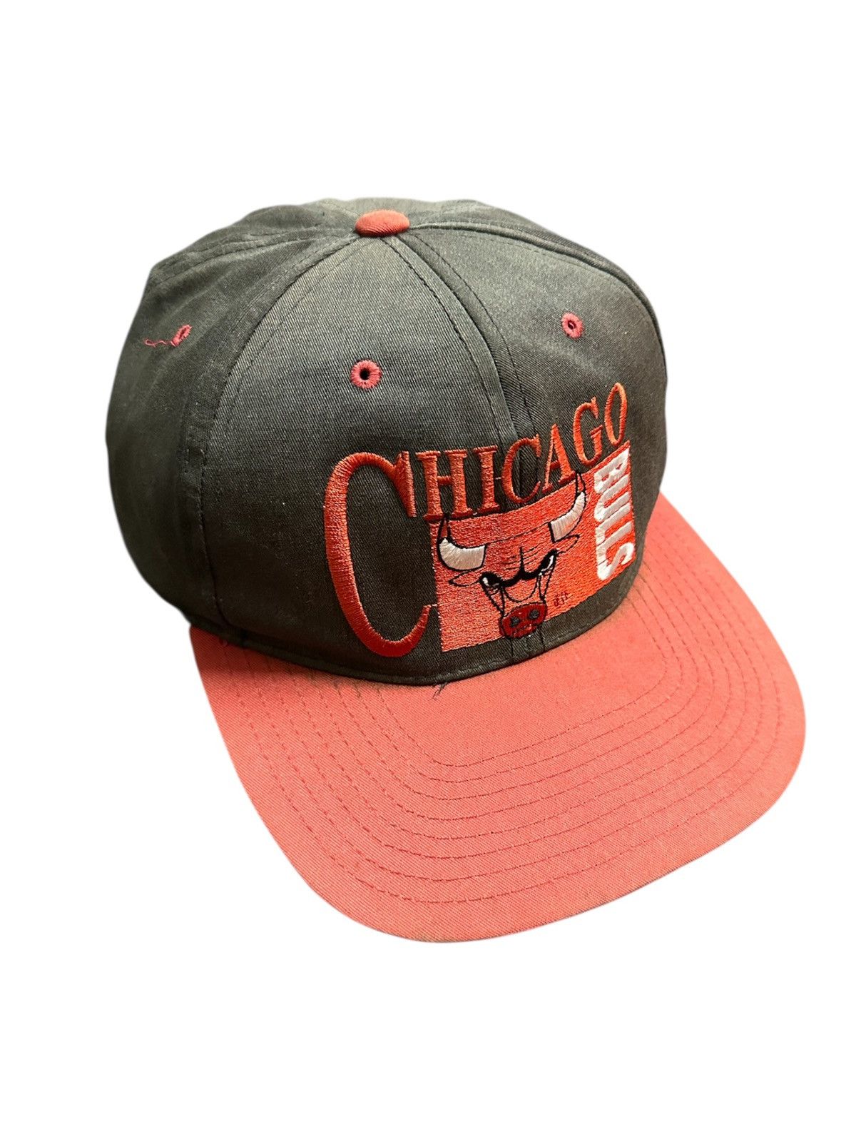 Logo Athletic × NBA × Vintage Vintage 1990 Chicago Bulls Logo Athletic Cap (Dada Buckle) Size ONE SIZE - 1 Thumbnail