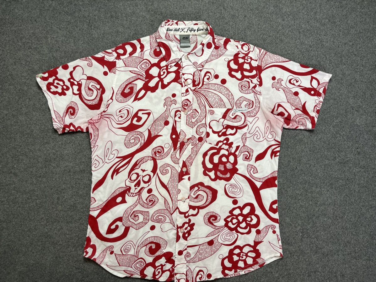 Diesel × Vintage Diesel printed shirt Size US L / EU 52-54 / 3 - 2 Thumbnail