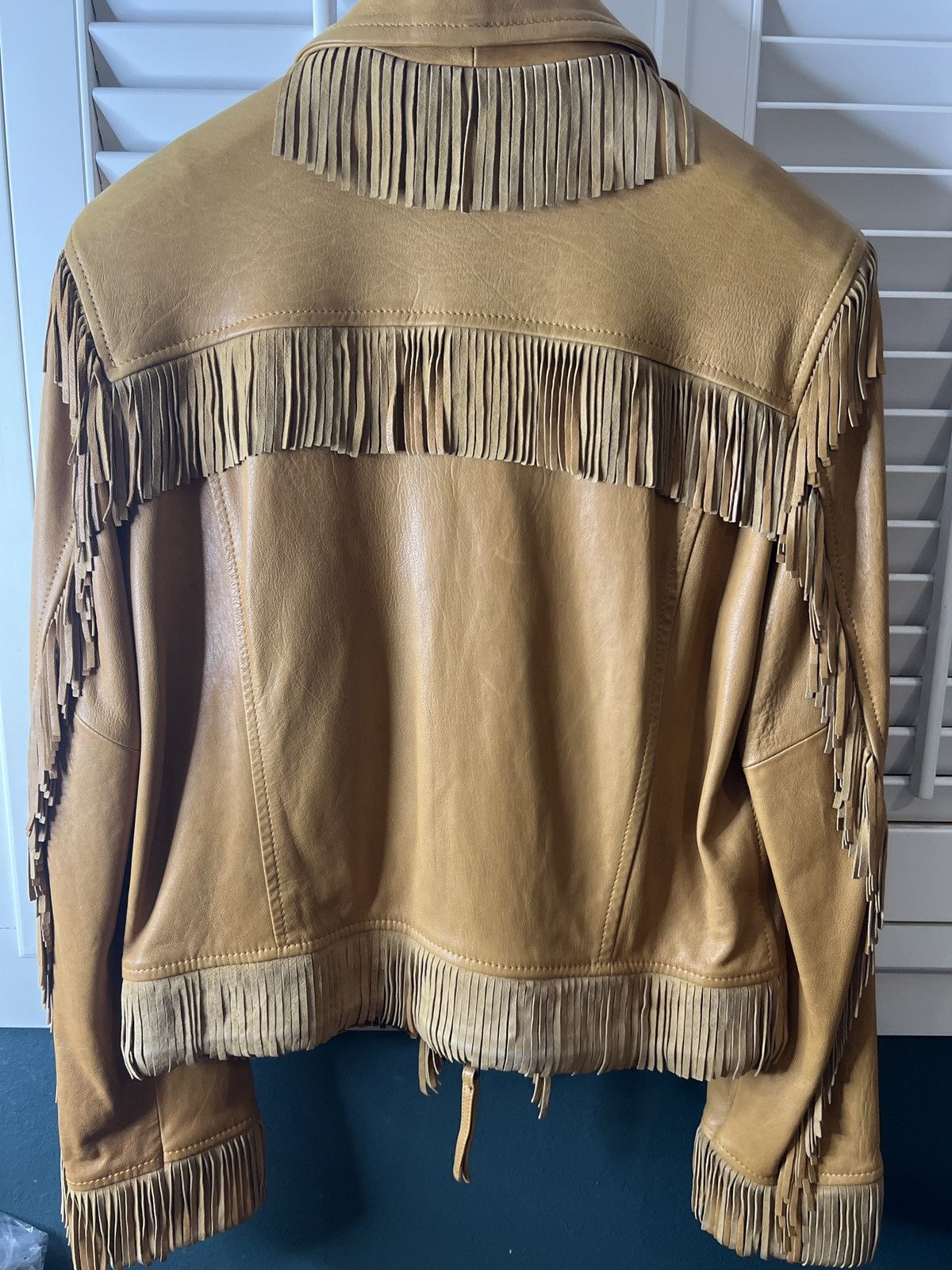 Dsquared2 DSquared2 Leather Western Jacket Size US L / EU 52-54 / 3 - 5 Thumbnail