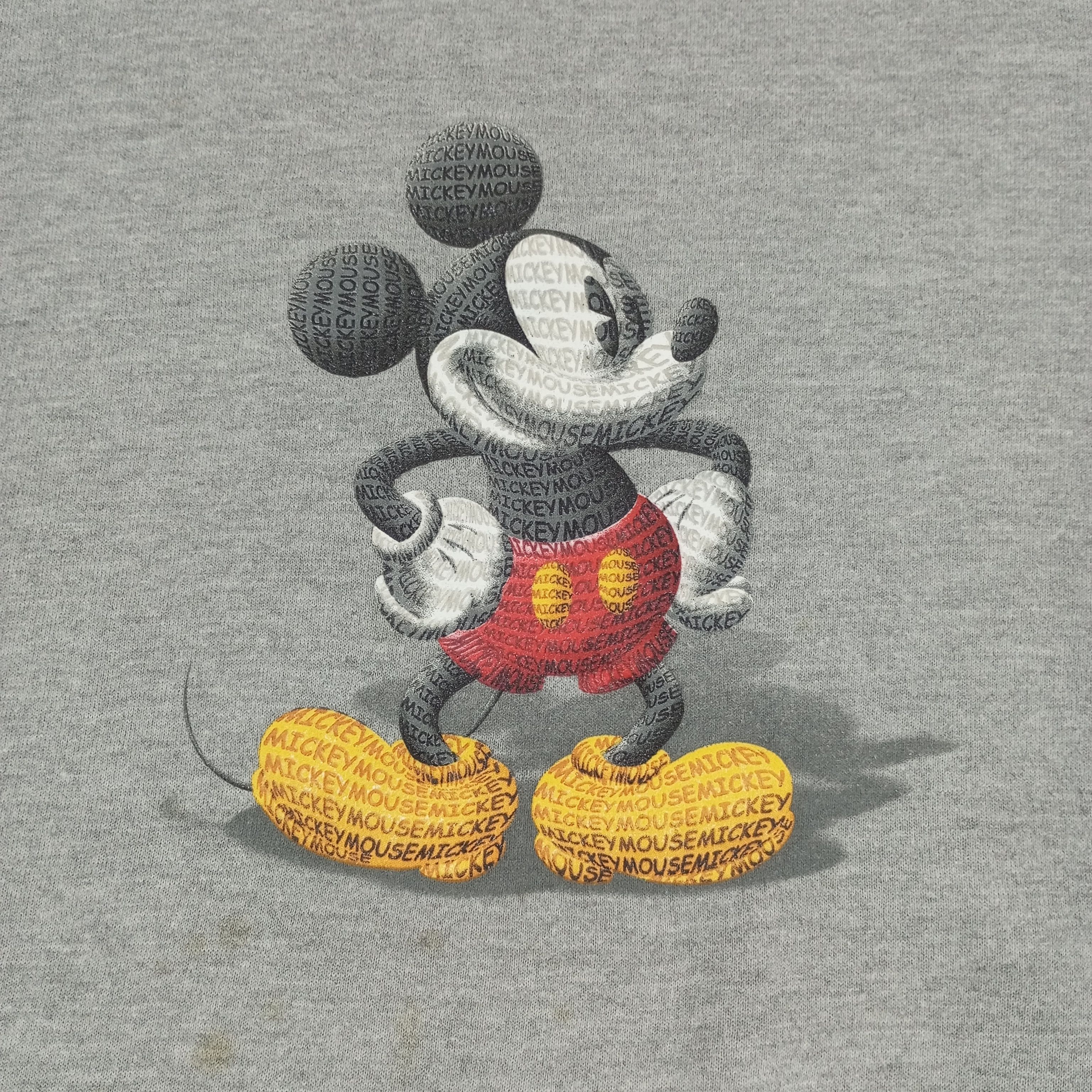 Disney × Mickey Mouse × Vintage Disney Mickey Mouse Cartoon Character Sweatshirt Size US XXL / EU 58 / 5 - 2 Thumbnail
