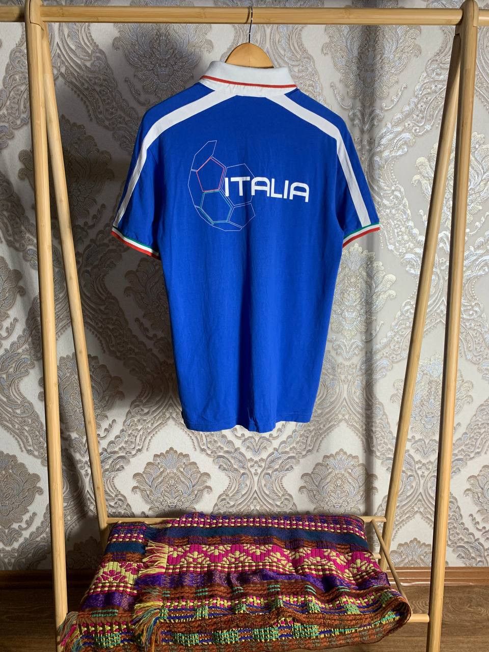 Emporio Armani Vintage Emporio Armani Italian Designer Polo Soccer Y2K 90s Size US XXL / EU 58 / 5 - 6 Thumbnail