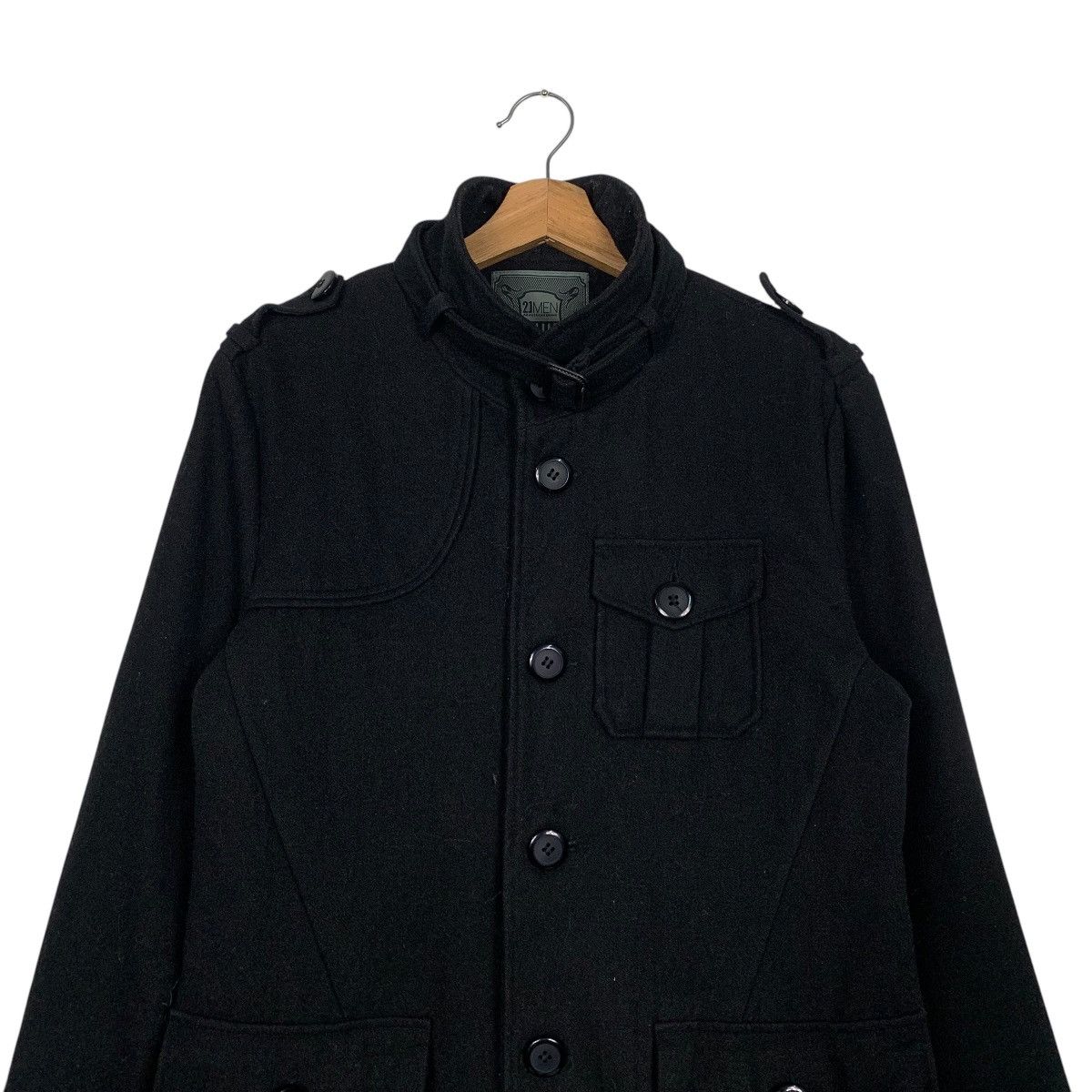 21 Men 21 Men Wool Jacket Size US M / EU 48-50 / 2 - 2 Thumbnail
