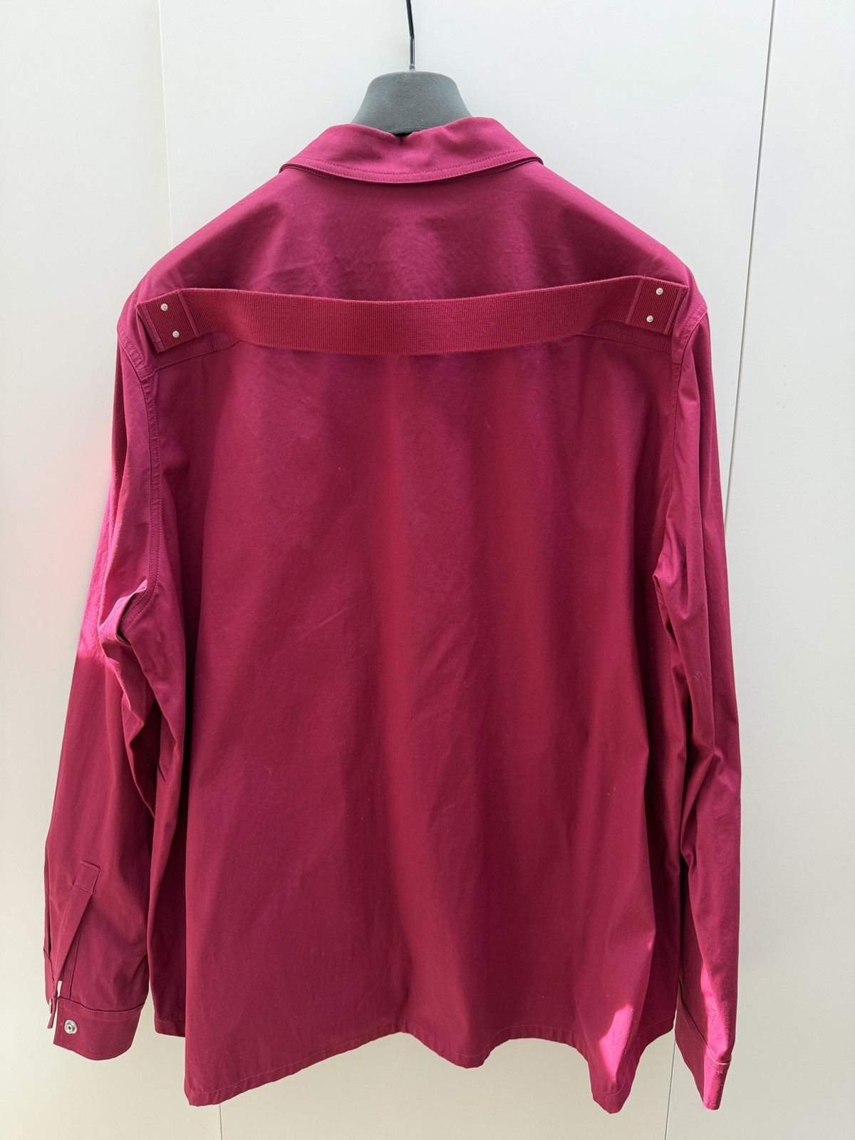 Rick Owens EDFU FOGPOINT OVERSHIRT Size US XL / EU 56 / 4 - 4 Thumbnail