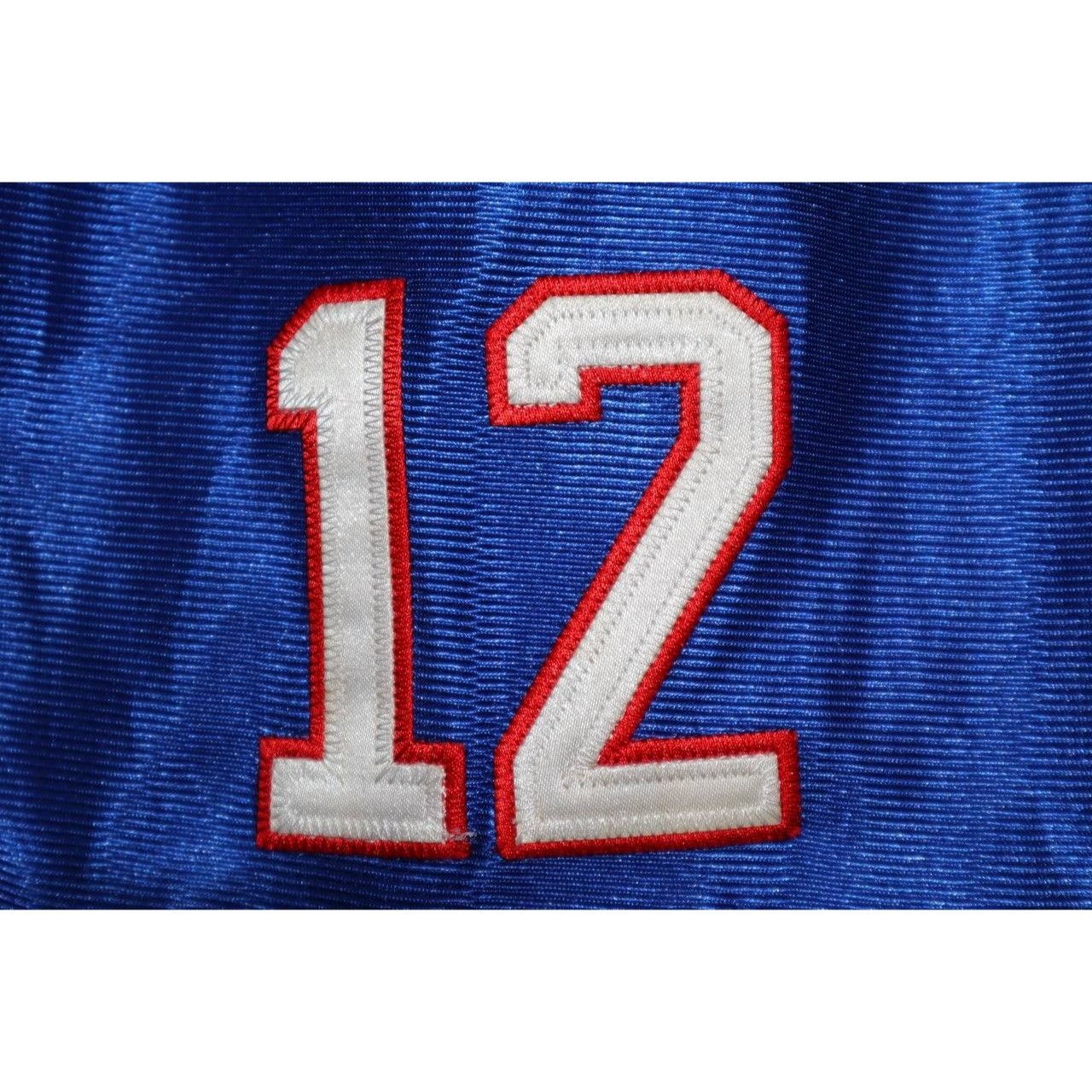 Mitchell & Ness Jim Kelly #12 Mitchell & Ness Buffalo Bills Men's Throwback Size US M / EU 48-50 / 2 - 9 Thumbnail