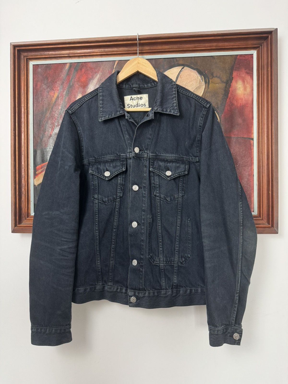Acne Studios Acne Studios Jam Denim Jacket Designer Trucker Jeans Size US S / EU 44-46 / 1 - 1 Thumbnail