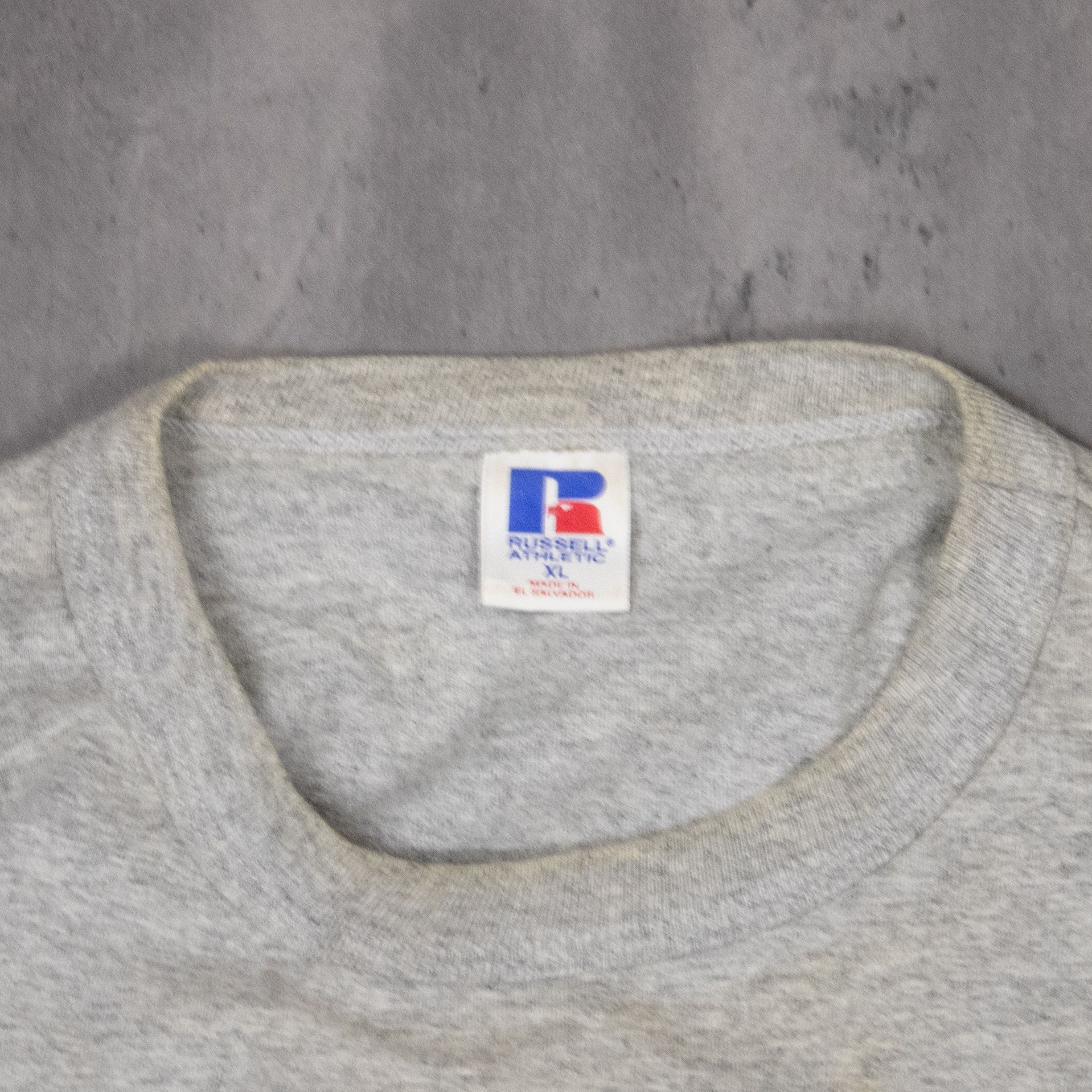 Russell Athletic Y2K 2001 00's World Series Heather Grey T-Shirt Size US XL / EU 56 / 4 - 6 Thumbnail