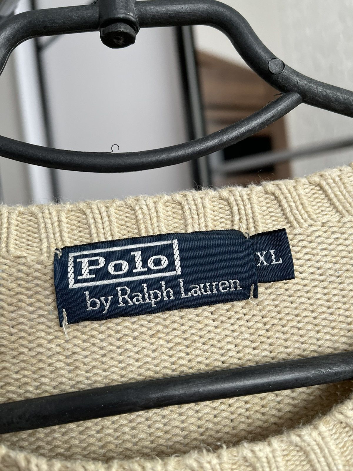 Ralph Lauren Ralph Lauren Polo RL Vintage Knit Sweater 90s Distressed Size US XL / EU 56 / 4 - 8 Thumbnail