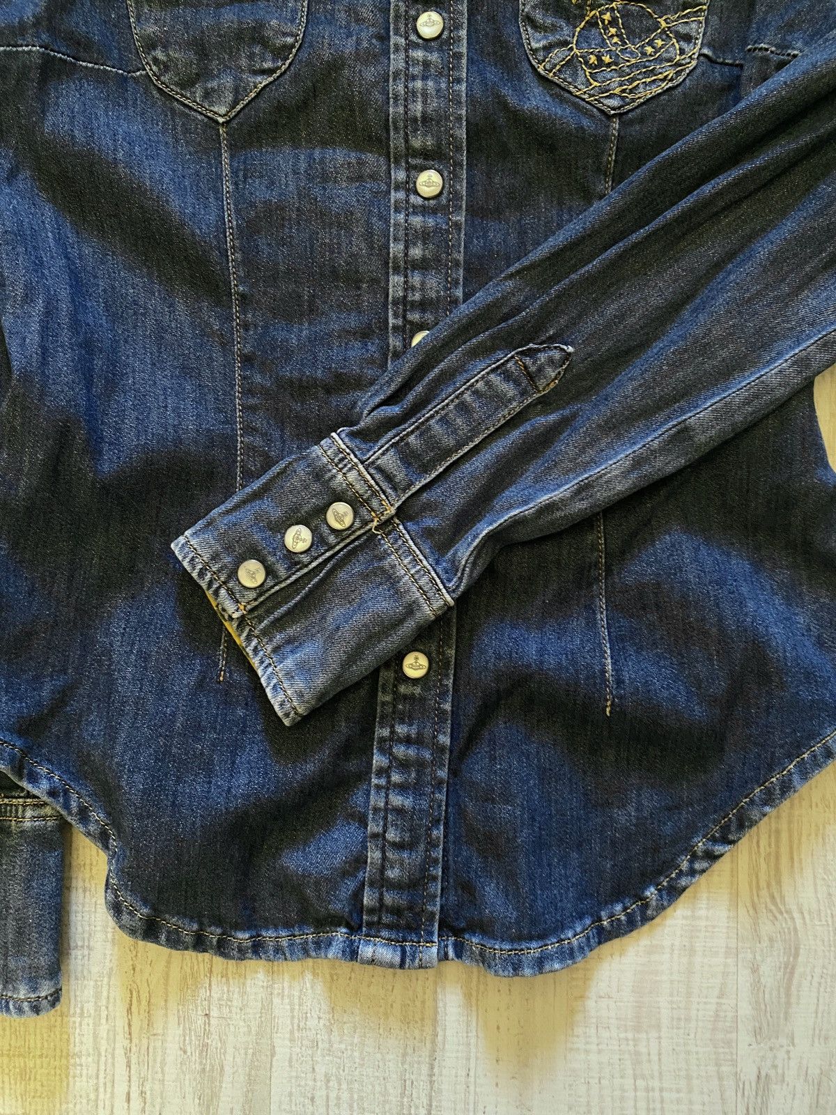 Lee × Vivienne Westwood Vivienne Westwood & Lee denim rider blouse Size S / US 4 / IT 40 - 6 Thumbnail