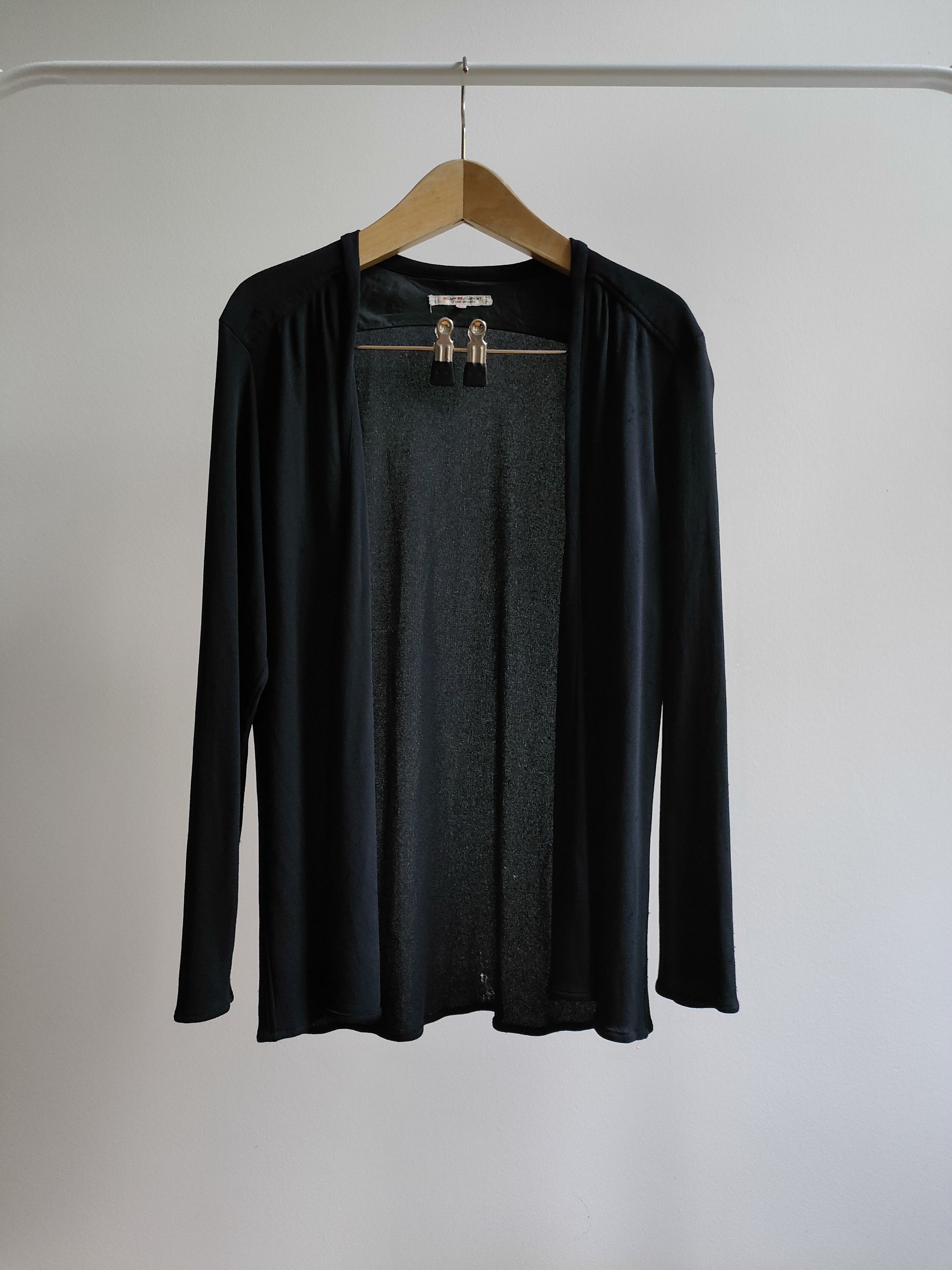 Saint Laurent Paris Saint Laurent Rive Gauche blouse / cape / bolero Size L / US 10 / IT 46 - 1 Thumbnail