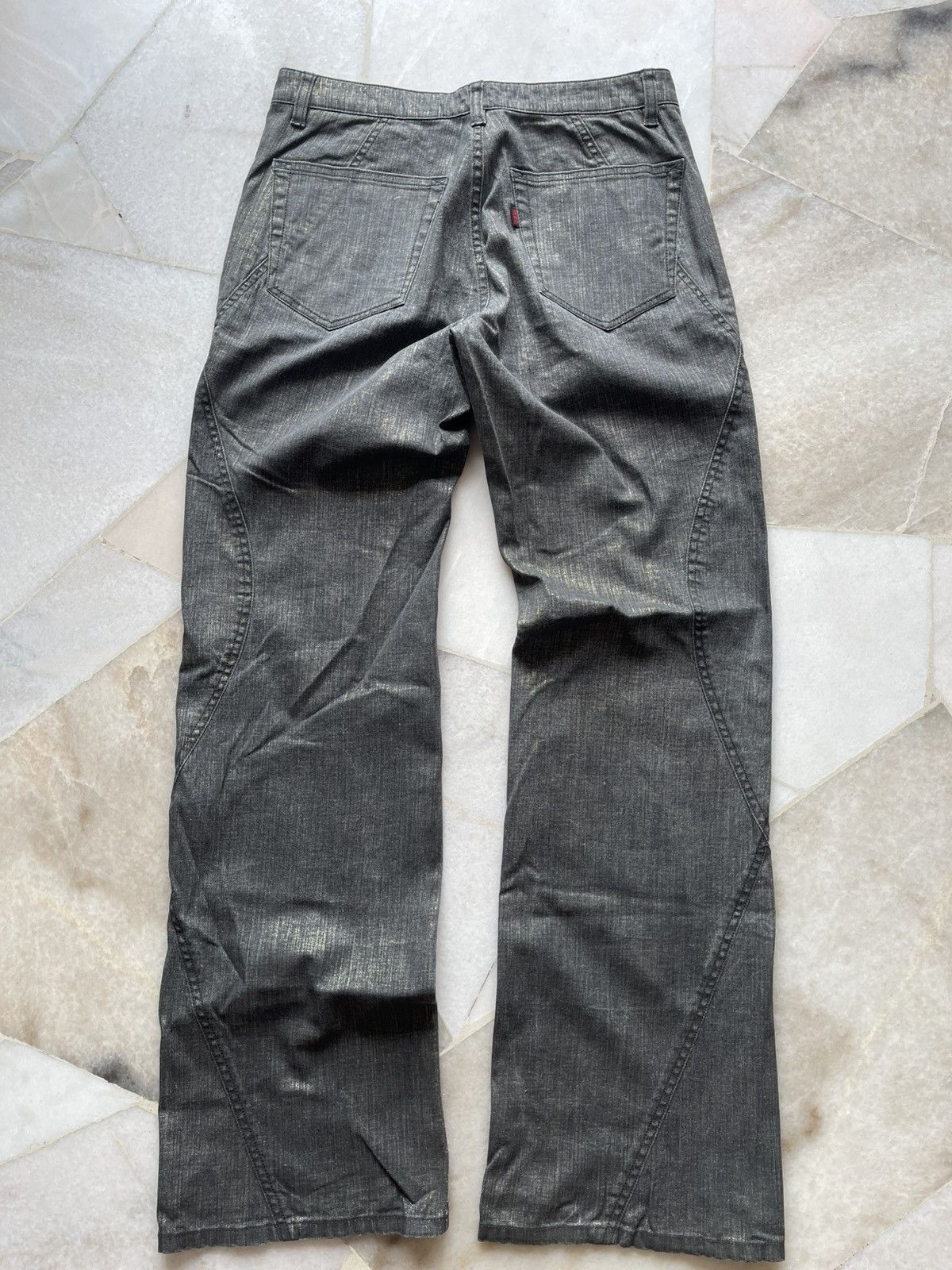 Issey Miyake 2000s Haat Issey Miyake Glitter Pants Size US 30 / EU 46 - 3 Thumbnail