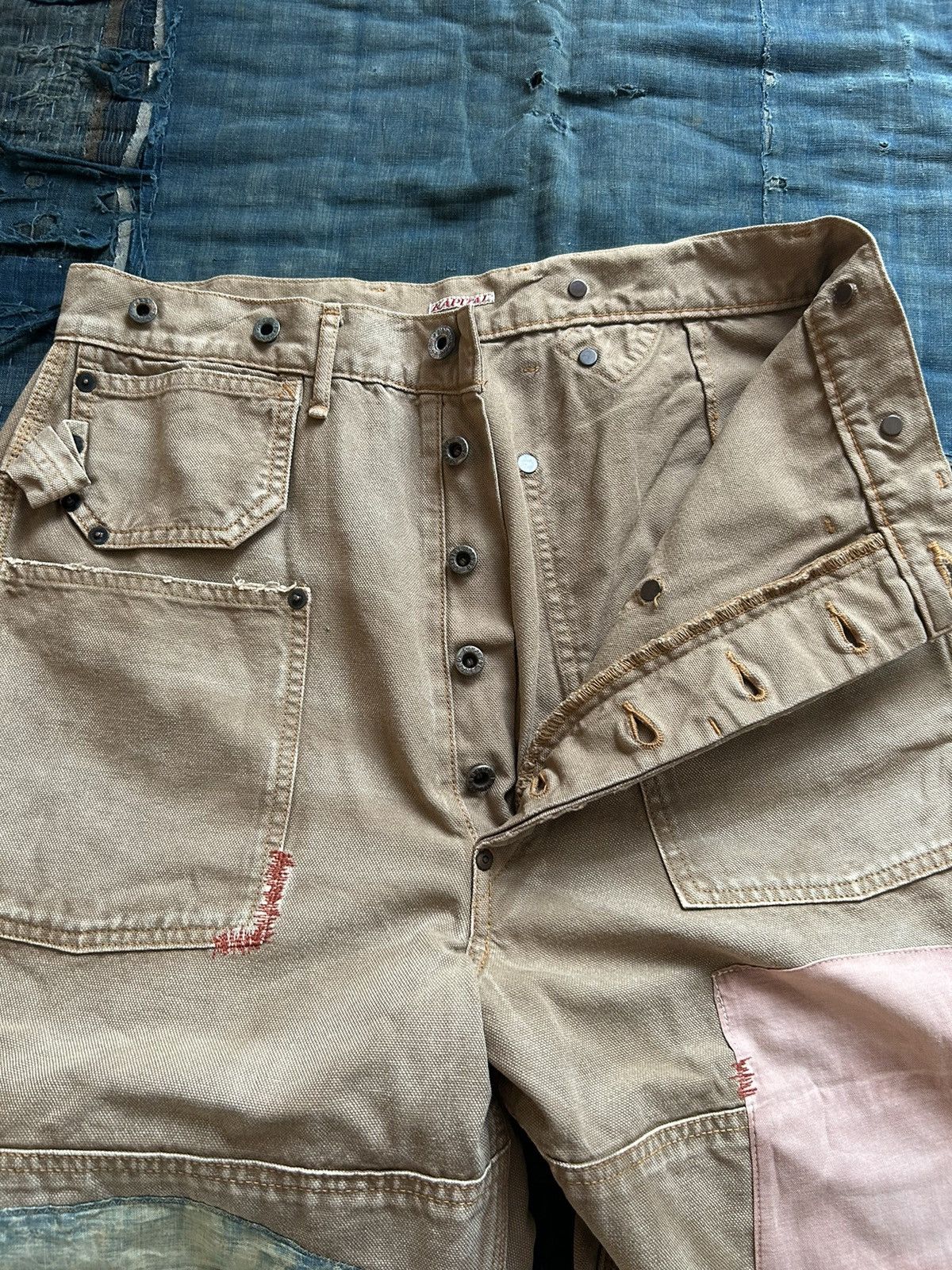 Kapital × Kapital Kountry Kapital patchwork painter pants kountry Size US 30 / EU 46 - 3 Thumbnail