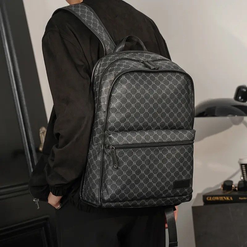 Japanese Brand PU Leather Backpack Size ONE SIZE - 1 Thumbnail