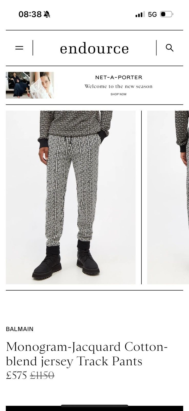 Balmain BALMAIN joggers sz S SEE REAL TAPE MEASUREMENTS IN PHOTOS Size US 29 - 19 Thumbnail