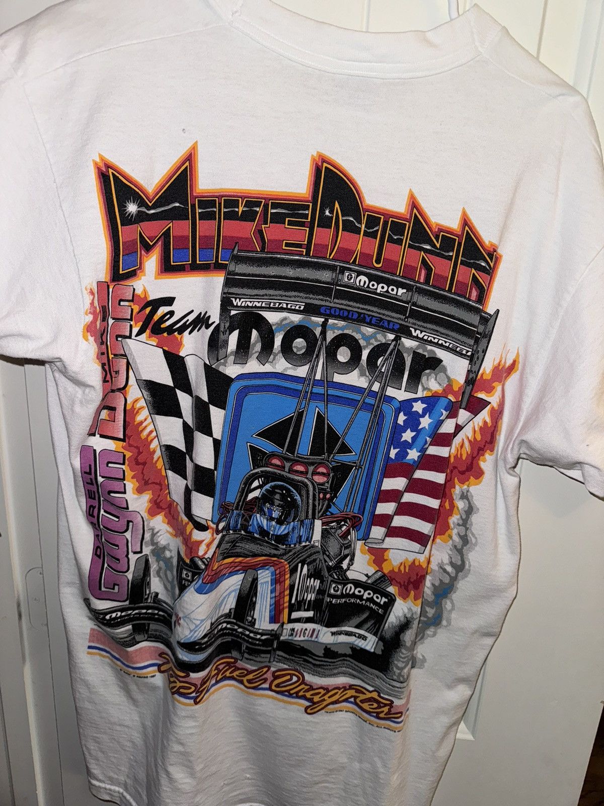 Vintage mike dunn MOPAR tshirt Size US L / EU 52-54 / 3 - 3 Thumbnail