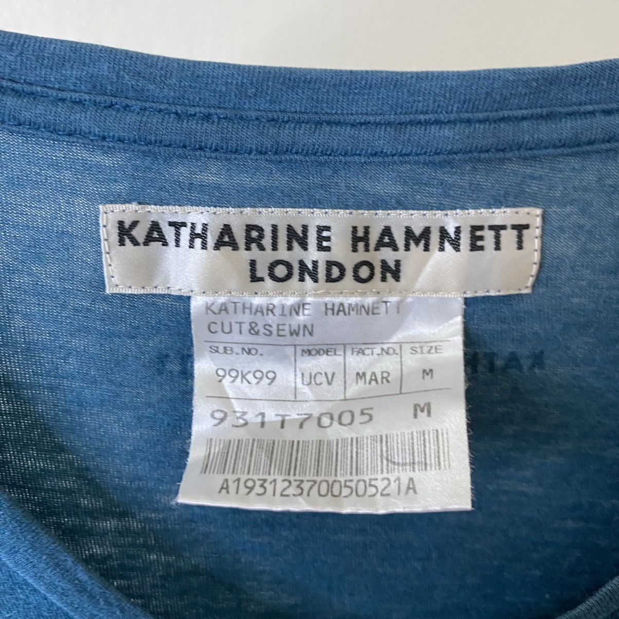 Katharine Hamnett London Katharine Hamnett Cut & Sewn T Shirt Size US S / EU 44-46 / 1 - 3 Thumbnail