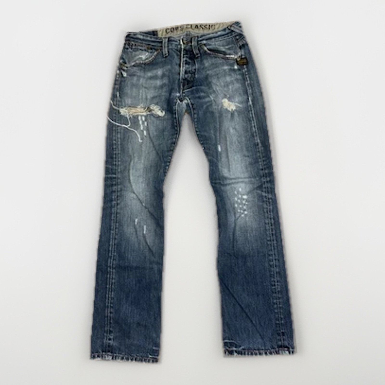 G-Star × Vintage G Star Raw Denim Jeans Blue 30x29 Distressed Y2K Core Size US 30 / EU 46 - 1 Thumbnail