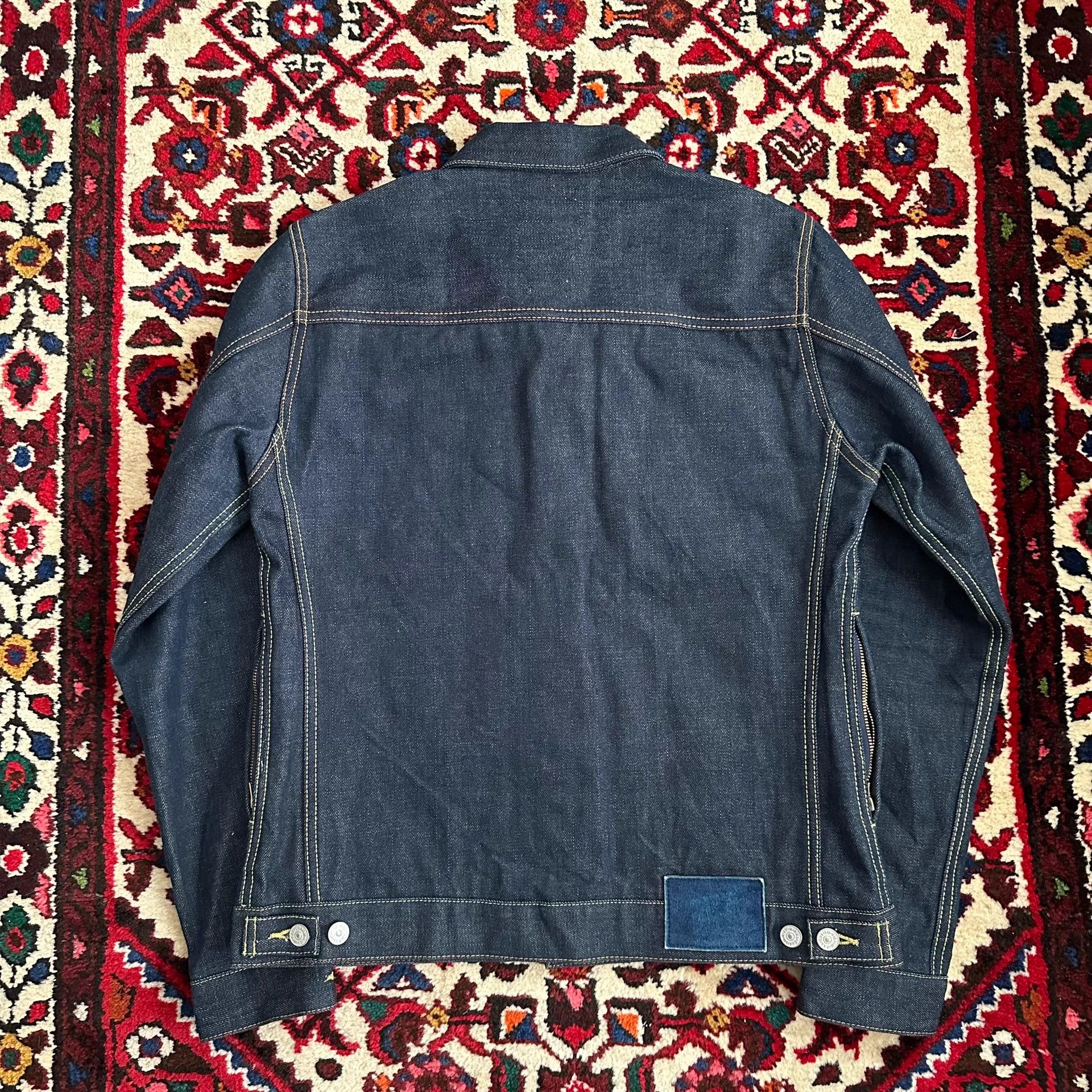 Visvim visvim 17ss 101 jkt raw denim jacket size 3 new Size US L / EU 52-54 / 3 - 3 Thumbnail