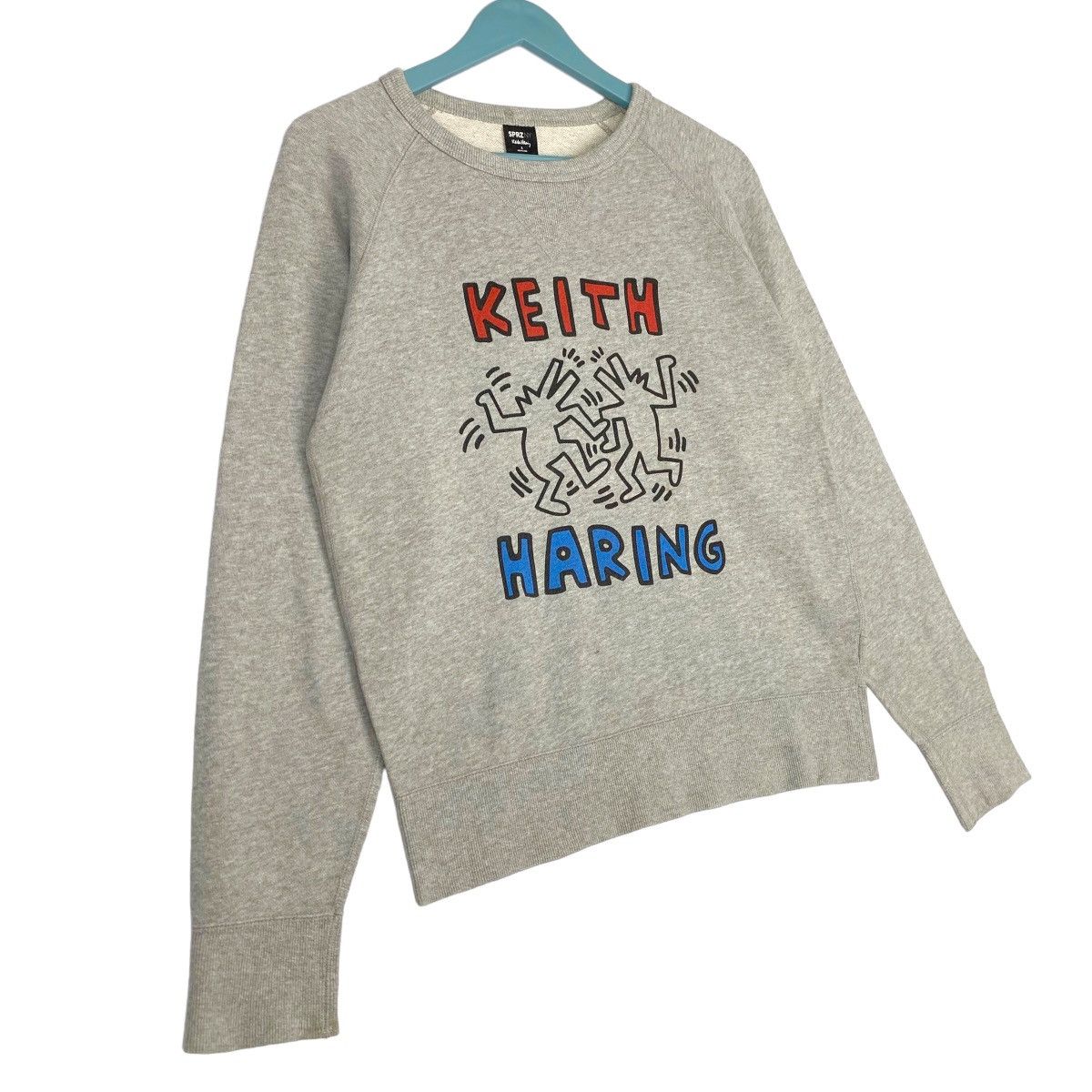 Vintage Vintage SPRZNY Keith Haring Full Print Crewneck Sweatshirt Size US S / EU 44-46 / 1 - 3 Thumbnail