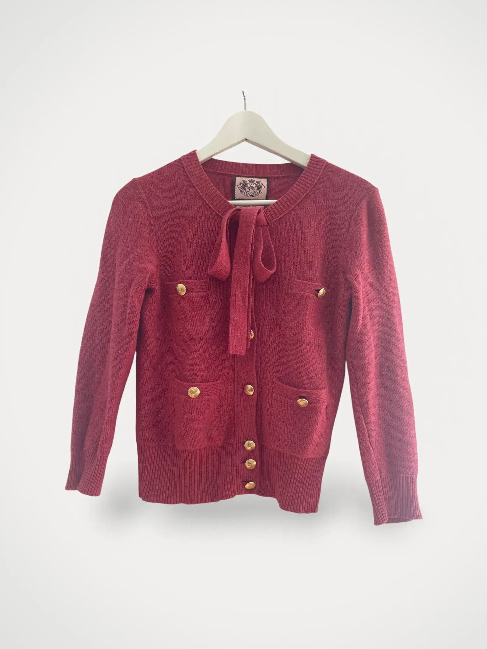 Juicy Couture Juicy Couture Cardigan Size S / US 4 / IT 40 - 1 Thumbnail