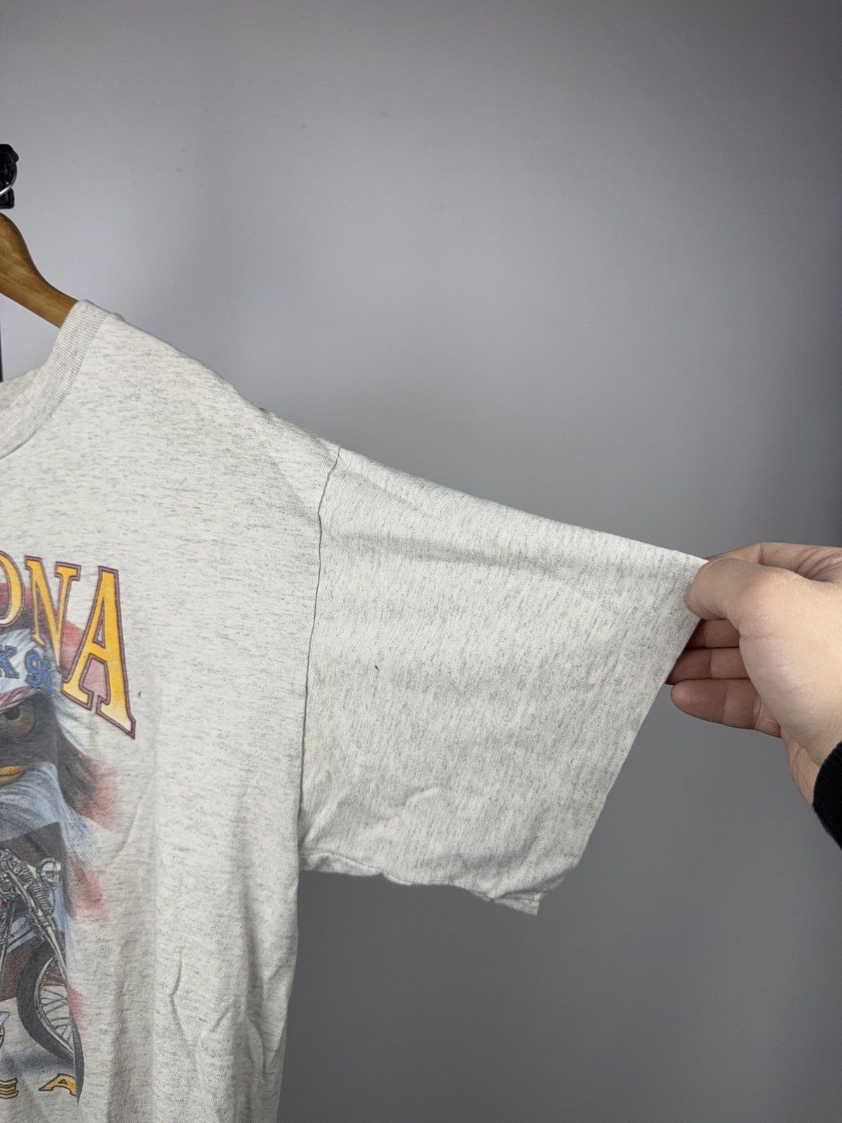 Vintage Vintage 1996 Daytona Bike Moto Week Biker Eagle T Shirt Size US L / EU 52-54 / 3 - 10 Thumbnail