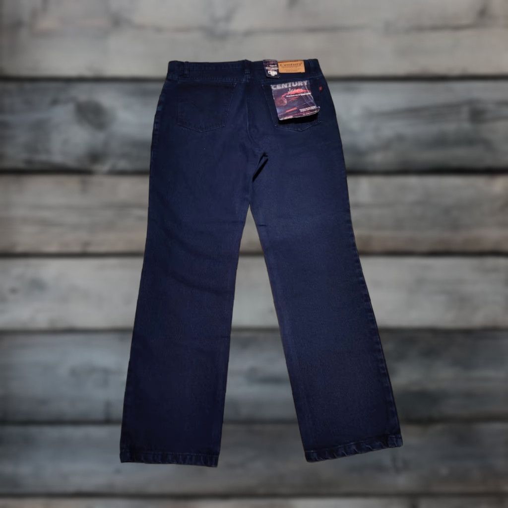 Denime VINTAGE Century Jeanswear Men's Denim Jeans 34x30 Straight Blue 90s Cowboy Casual Size US 34 / EU 50 - 1 Thumbnail