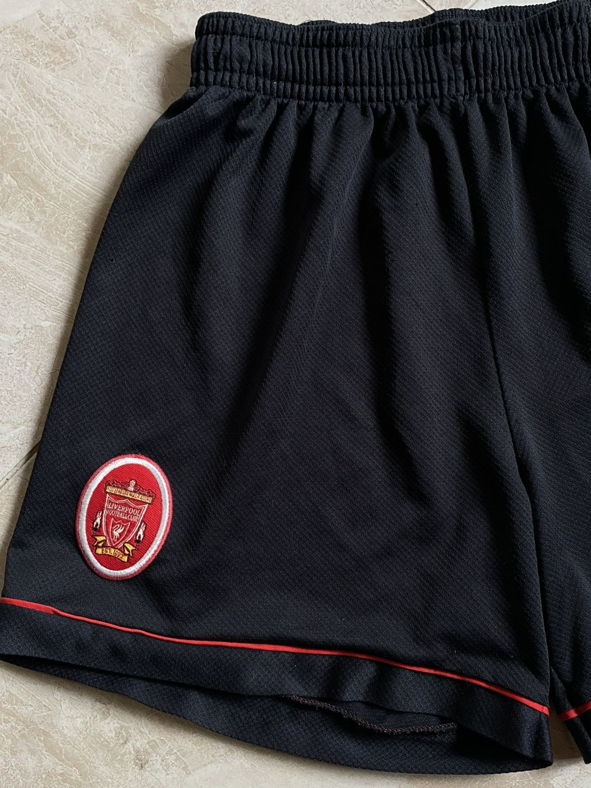 Reebok Vintage 1998 Reebok Liverpool FC Football shorts Black Mens Size US 32 / EU 48 - 3 Thumbnail
