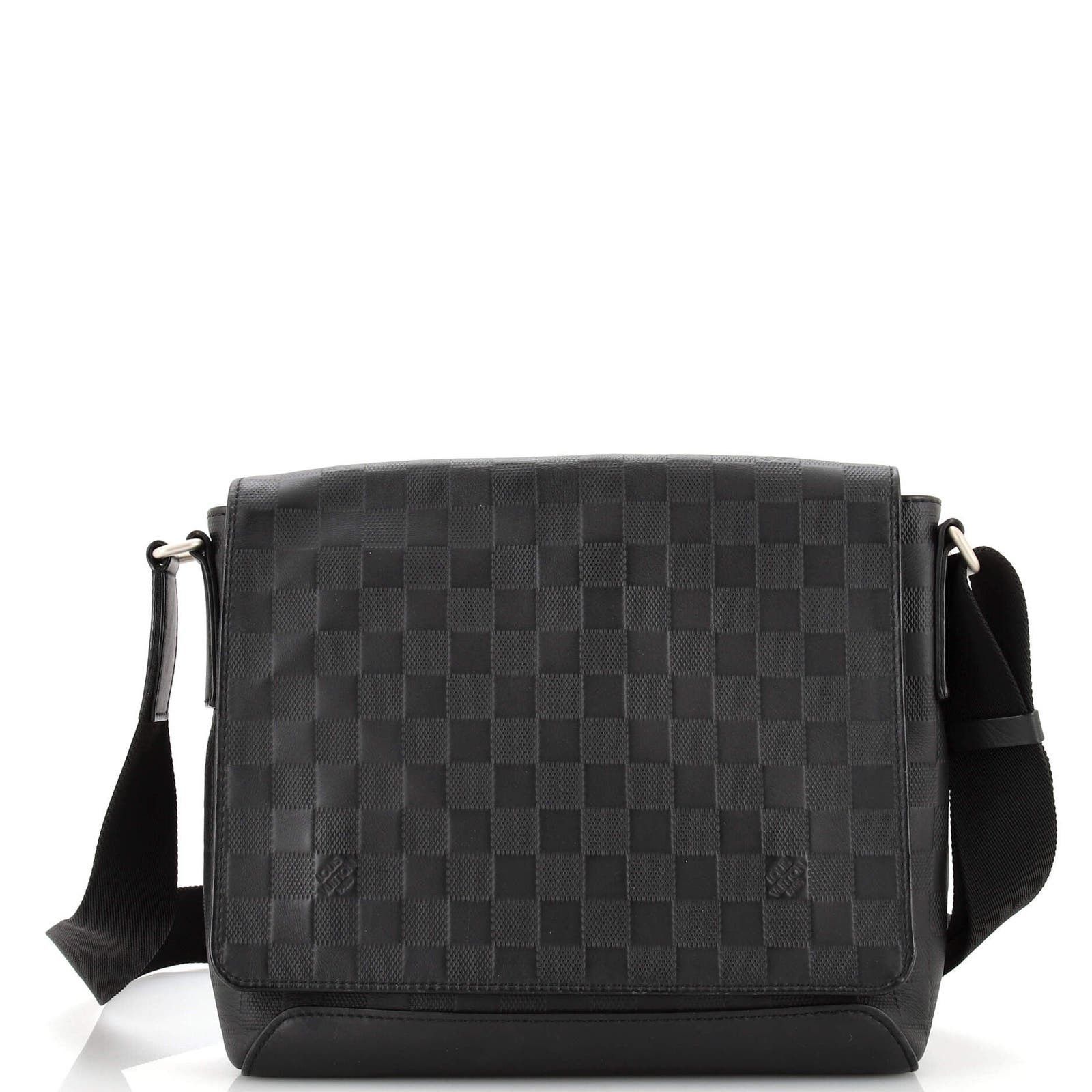 District Messenger Bag Damier Infini Leather PM