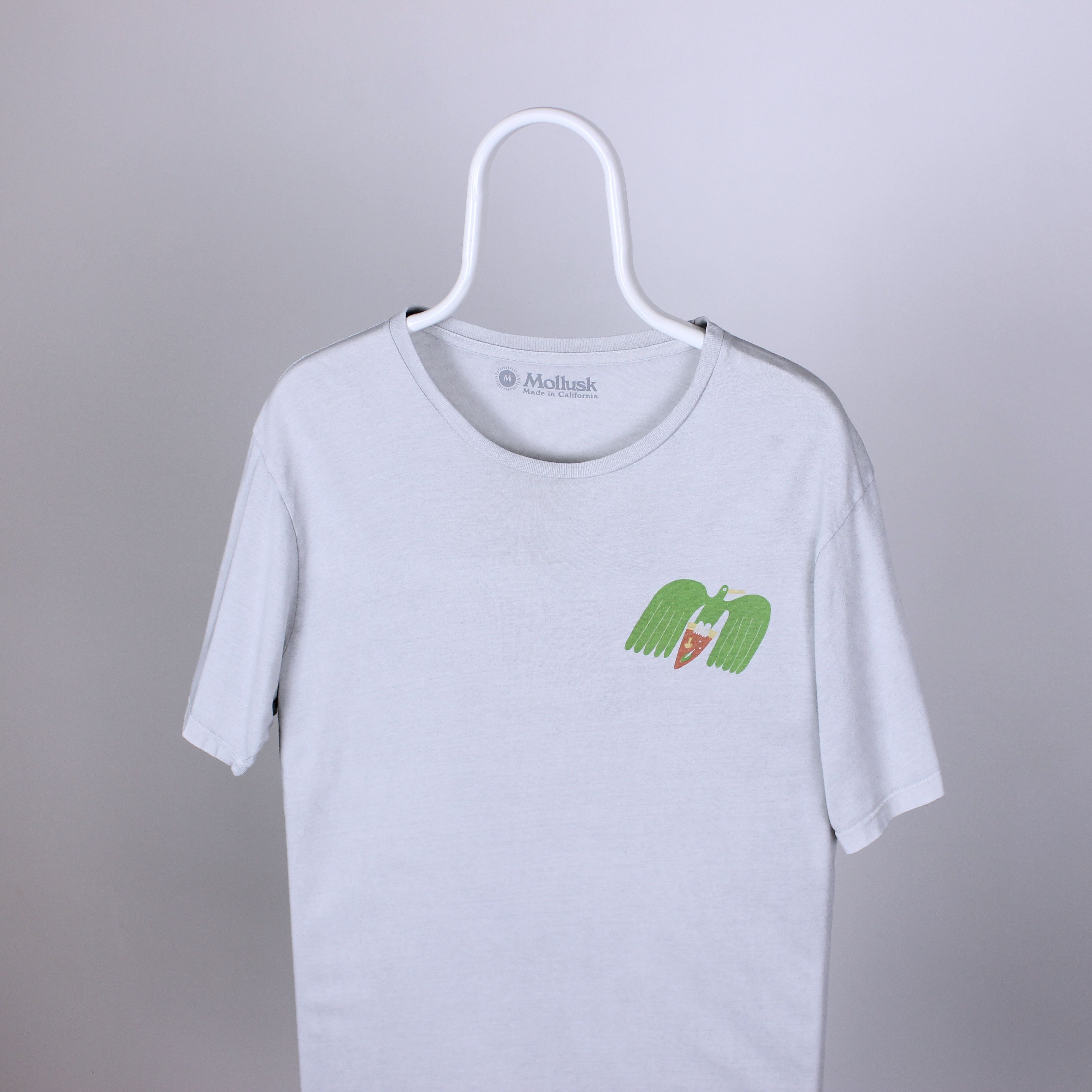 Mollusk Mollusk t shirt Pizza logo M vintage made in USA Size US M / EU 48-50 / 2 - 2 Thumbnail