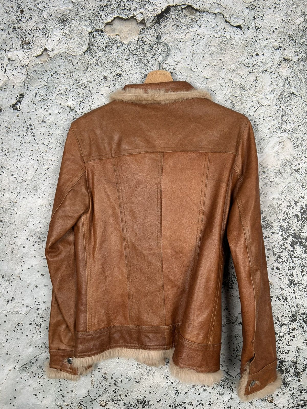 Genuine Leather Vintage Genuine Leather Jacket Avant Garde Grunge Punk Size L / US 10 / IT 46 - 5 Thumbnail
