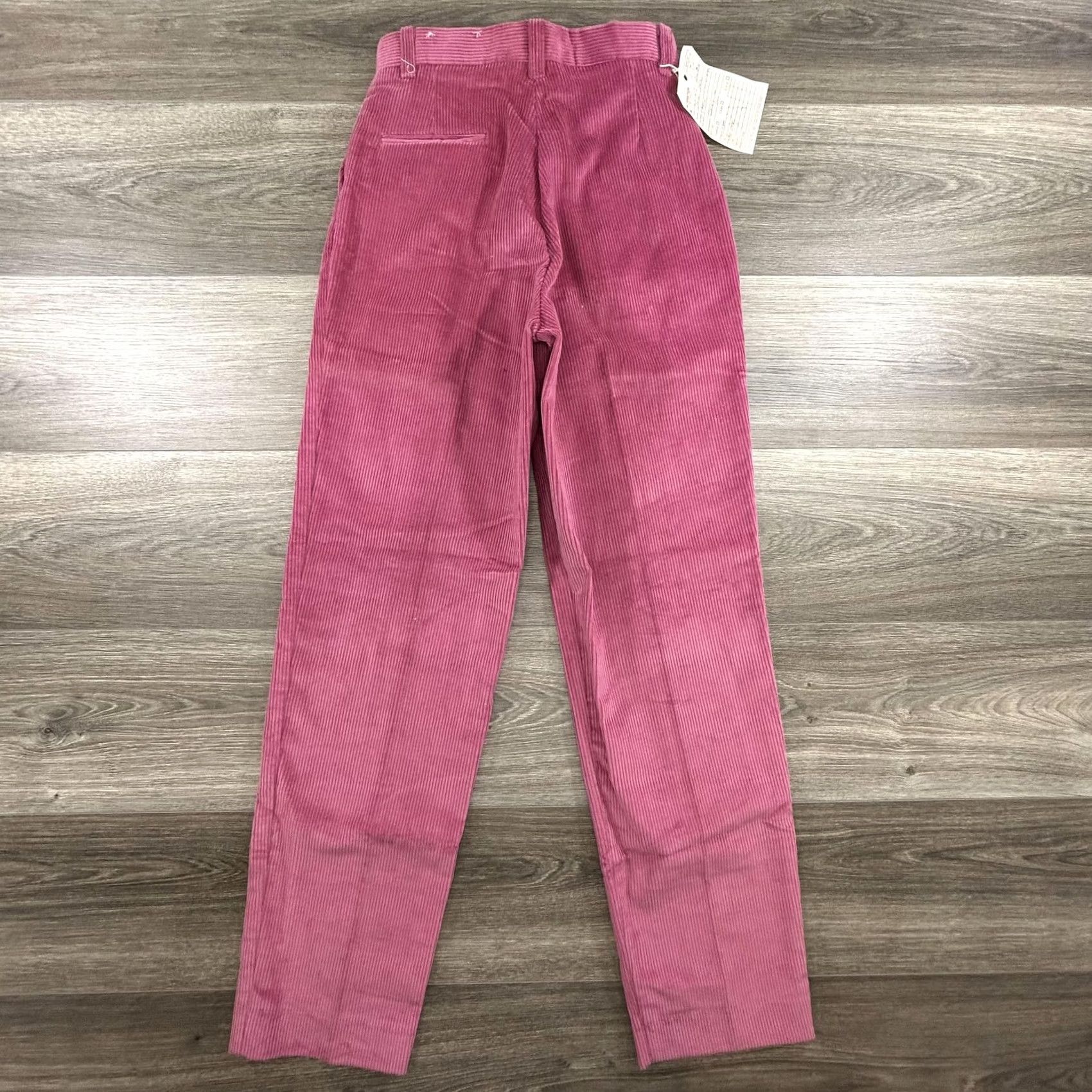 American Eagle Outfitters VINTAGE American Eagle Outfitters Corduroy Pants Womens 26x32 Pleated Pink 80s 90s Preppy Mens Womens Girls Boys Size 26" / US 2 / IT 38 - 3 Thumbnail