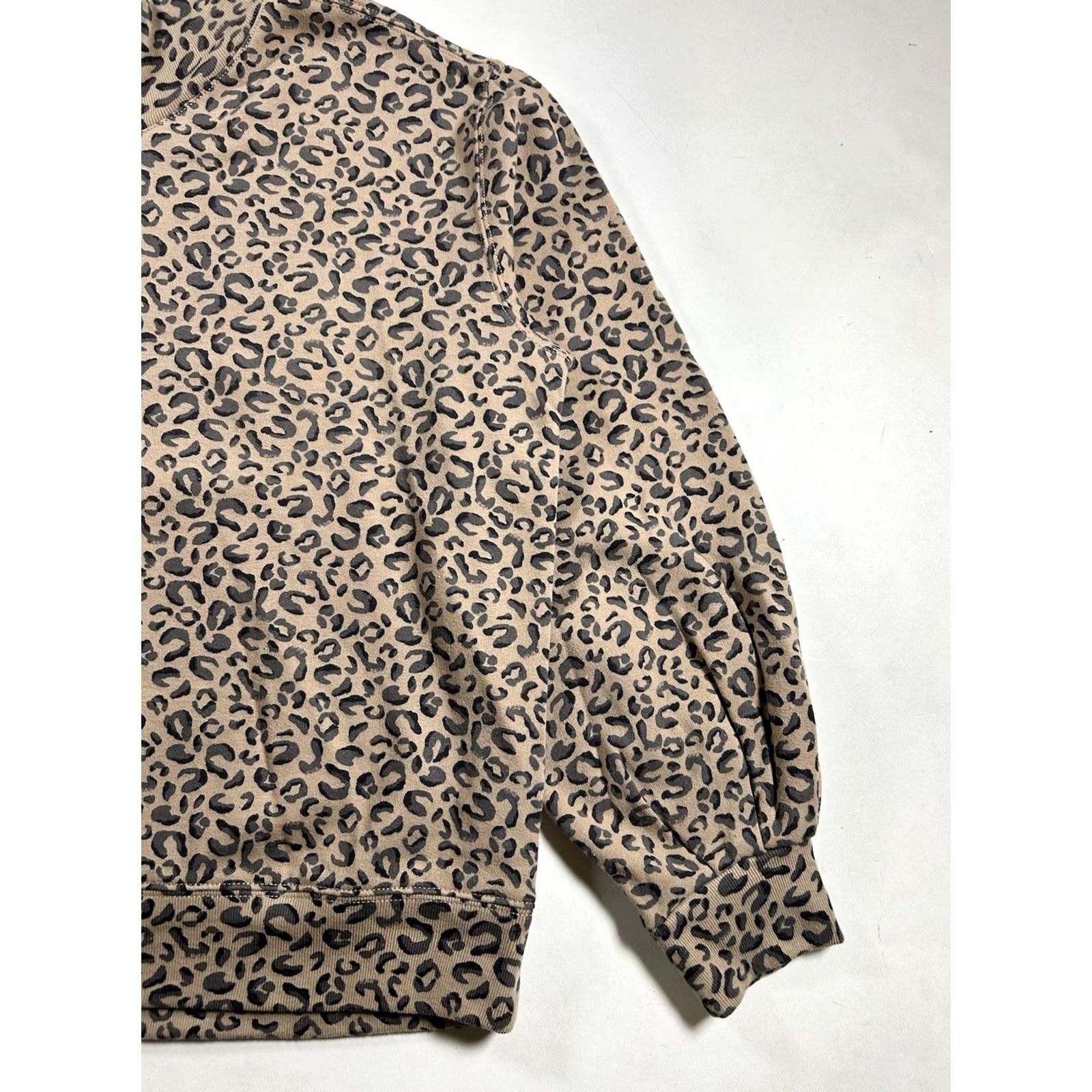 Abercrombie & Fitch Abercrombie & Fitch Leopard Cheetah Print Pullover Shirt Womens Small Multicolor Activewear Sweatshirt Size S / US 4 / IT 40 - 6 Thumbnail