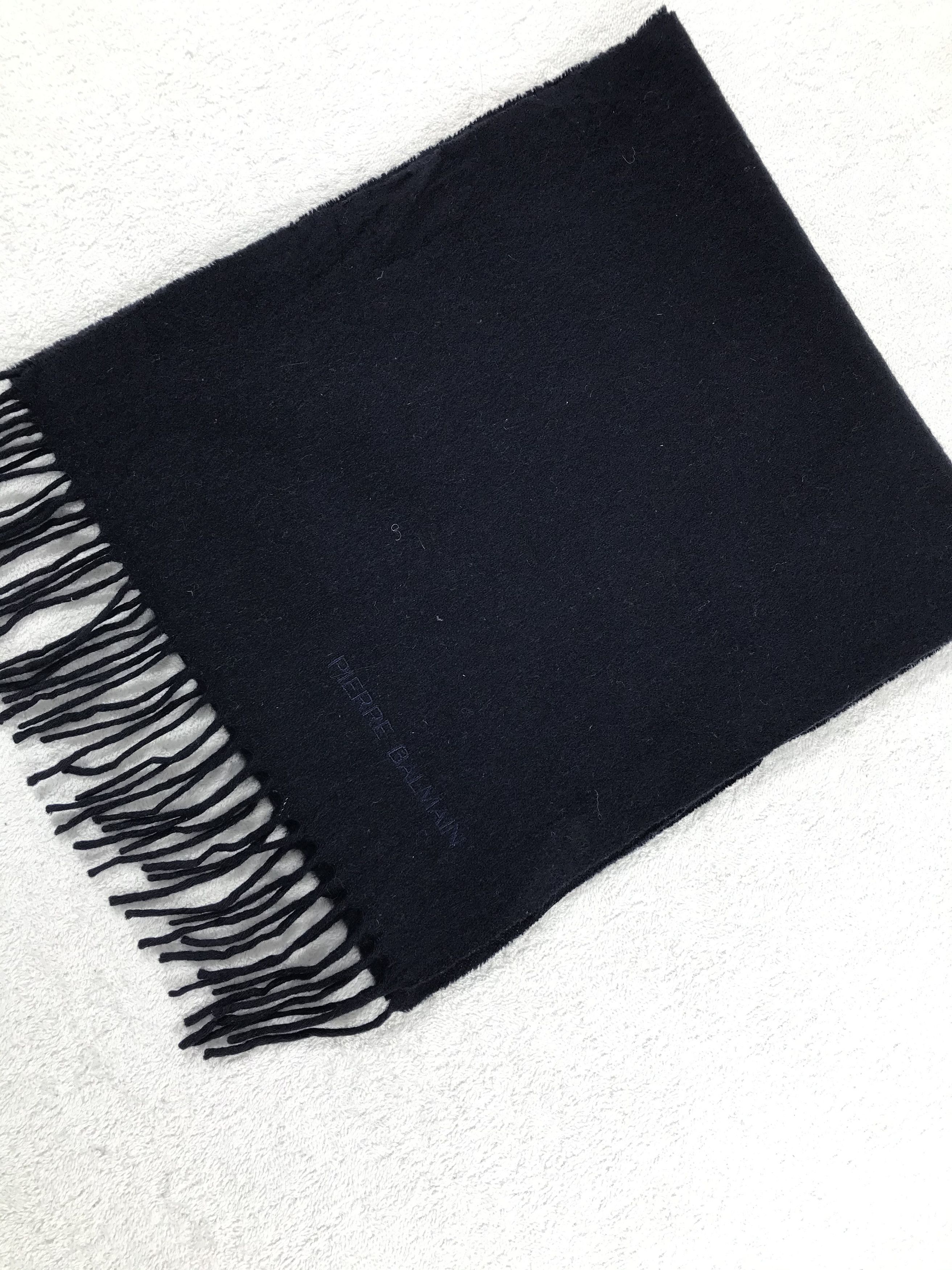 Vintage Pierre Balmain Scarf / Muffler / Neckwear - WW1434 Size ONE SIZE - 3 Thumbnail