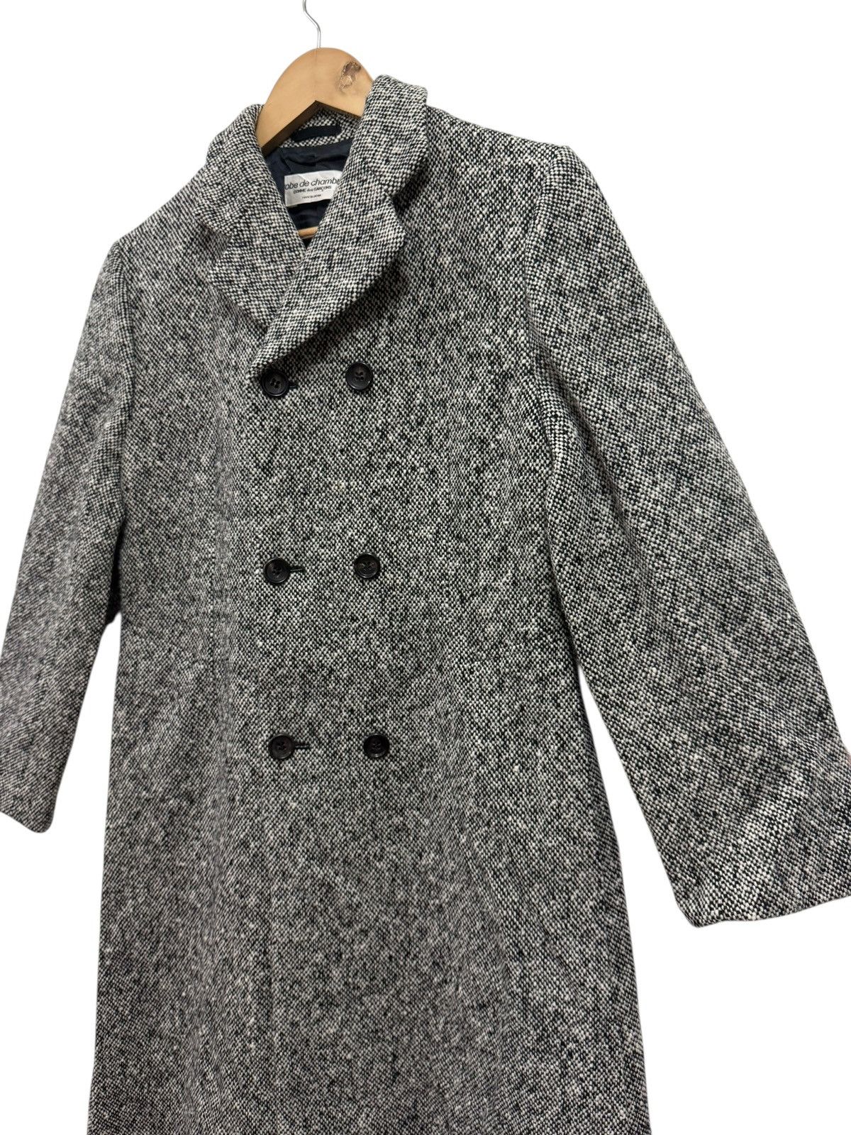 Comme des Garcons CDG Robe De Chambre AD1999 Herringbone Double Breast Coat Size M / US 6-8 / IT 42-44 - 5 Thumbnail