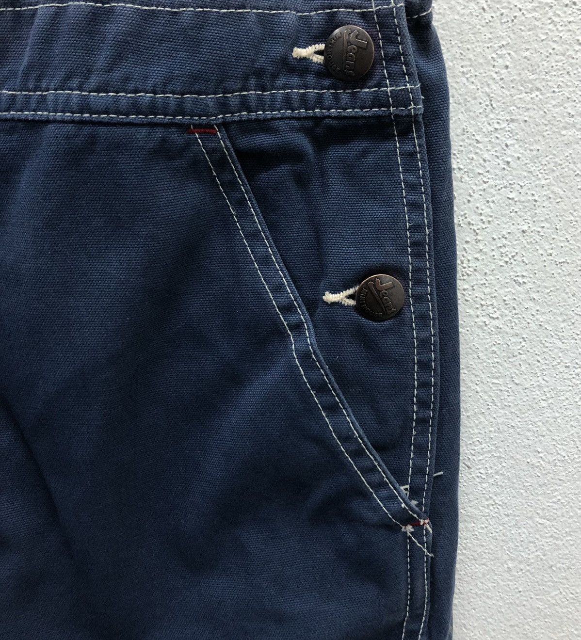 Japanese Brand Vintage Mikihouse Jeans Made In Japan Overalls Size US 31 - 9 Thumbnail