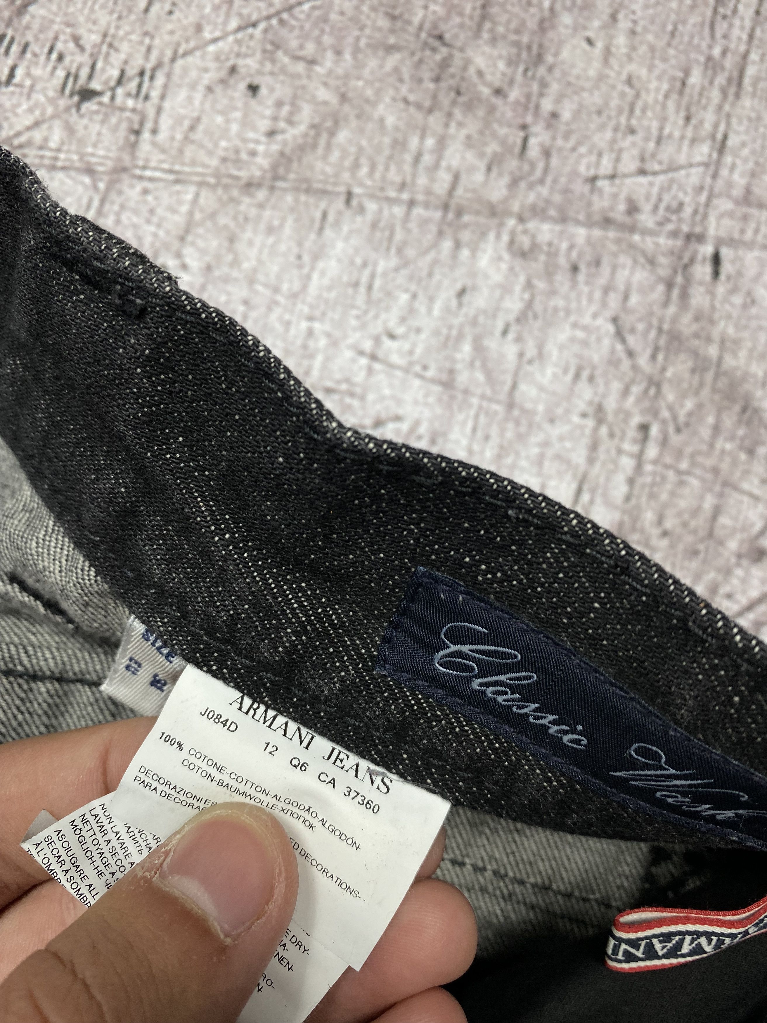Armani × Giorgio Armani Armani Jeans Vintage Mens Denim Pants Jeans Size US 31 - 6 Thumbnail