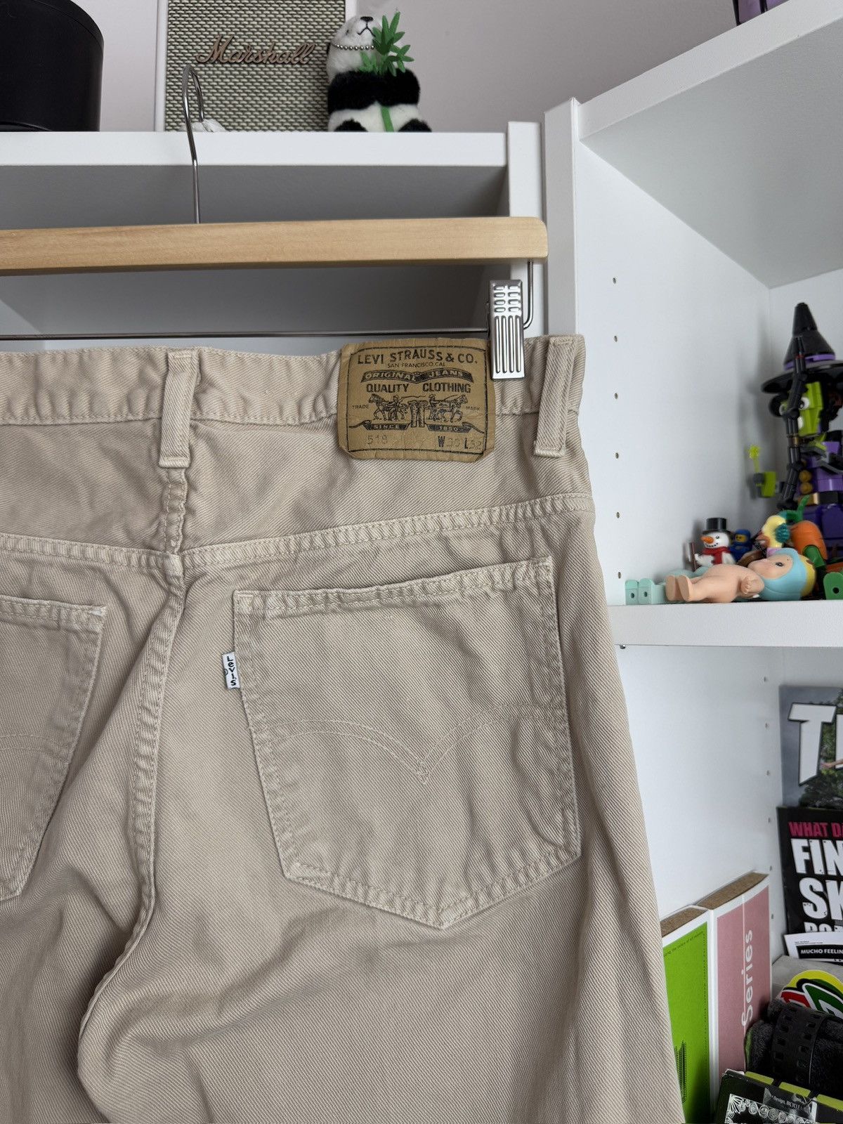 Levi's × Vintage Vintage 90s Levi’s 519 pants 33x32 casual retro wrangler lee Size US 33 - 4 Thumbnail