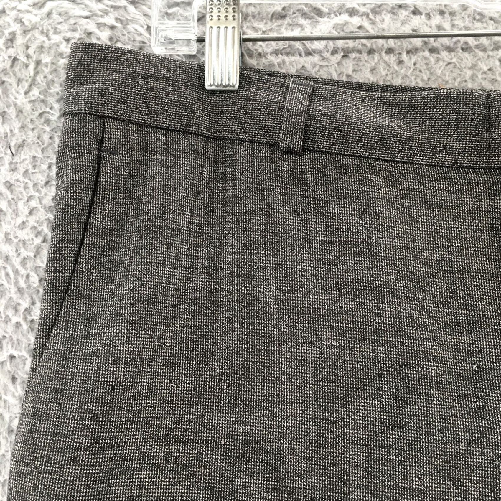 Banana Republic Banana Republic Hampton Fit Dress Pants Womens 10 Gray Mid Rise Straight Leg Pants Regular Inseam 27 Size 32" / US 10 / IT 46 - 4 Thumbnail