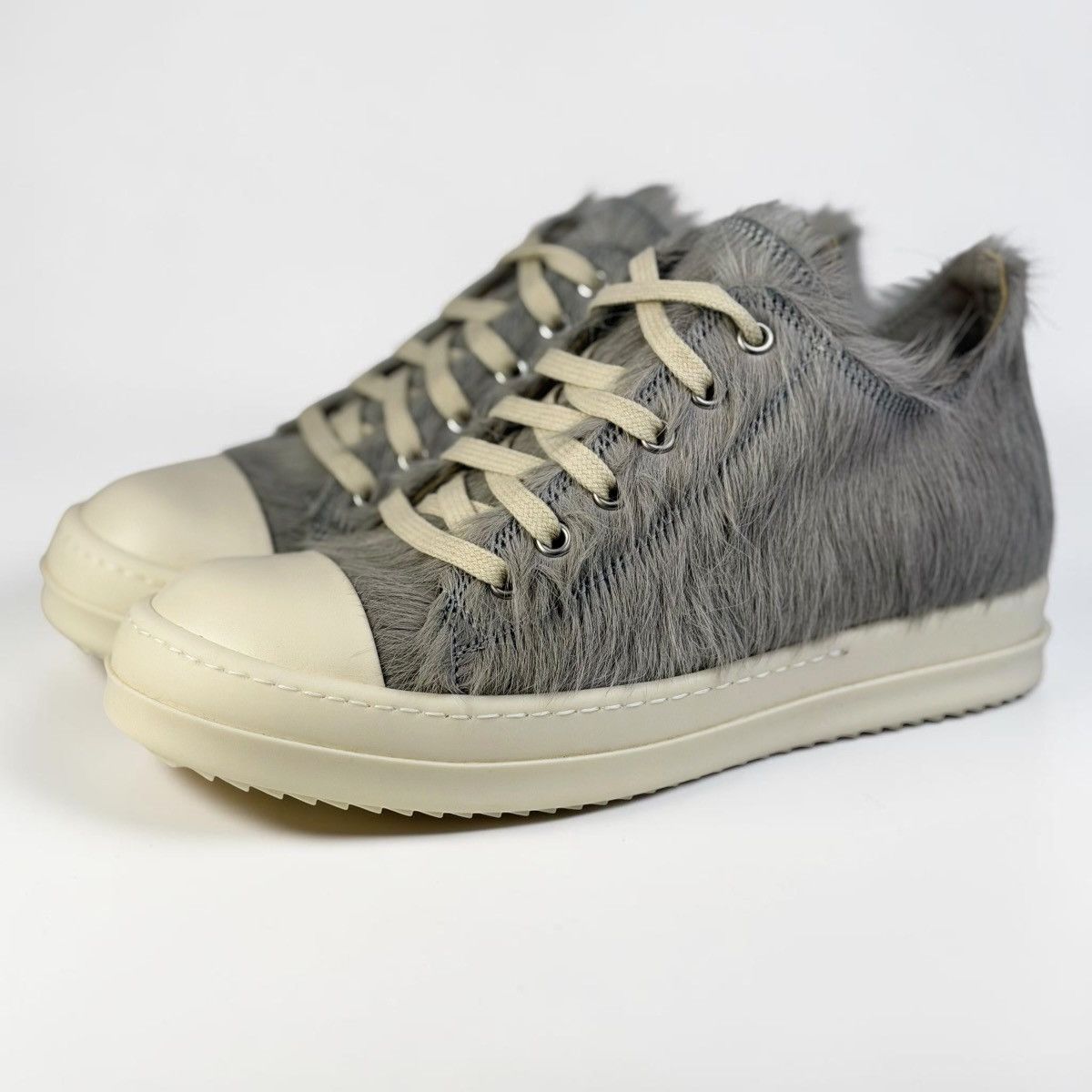 Rick Owens Rick Owens Strobe Fur Ramones Low Size US 7 / IT 37 - 3 Thumbnail
