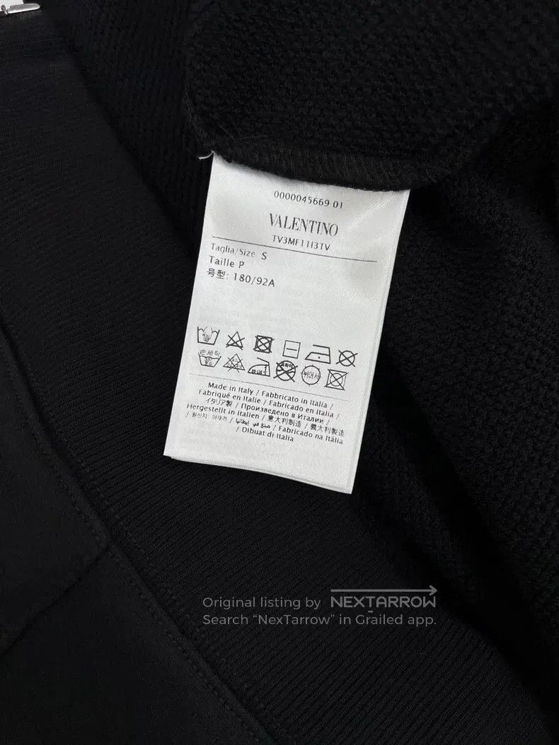 Valentino Valentino Logo-printed cotton hooded jacket Size US S / EU 44-46 / 1 - 7 Thumbnail