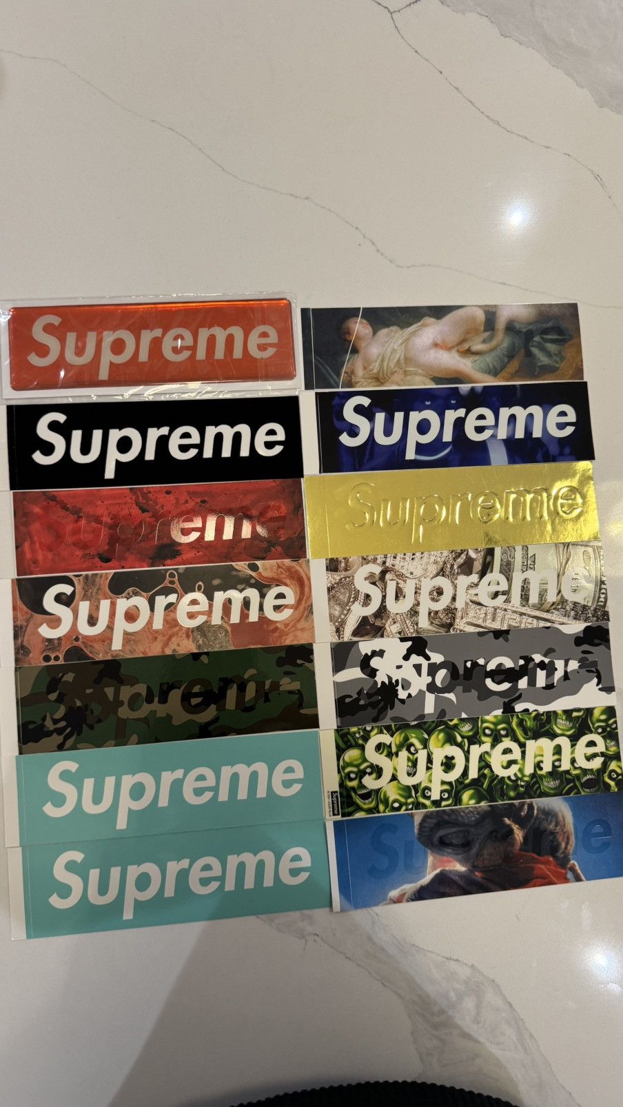 Supreme Supreme Box Logo Sticker Lot collection Size ONE SIZE - 2 Thumbnail