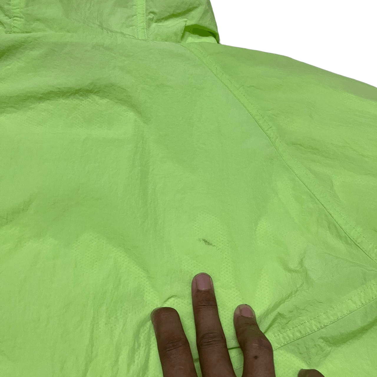 Nike Vintage Nike Mini Swoosh Hooded Jacket Nylon Size US M / EU 48-50 / 2 - 12 Thumbnail