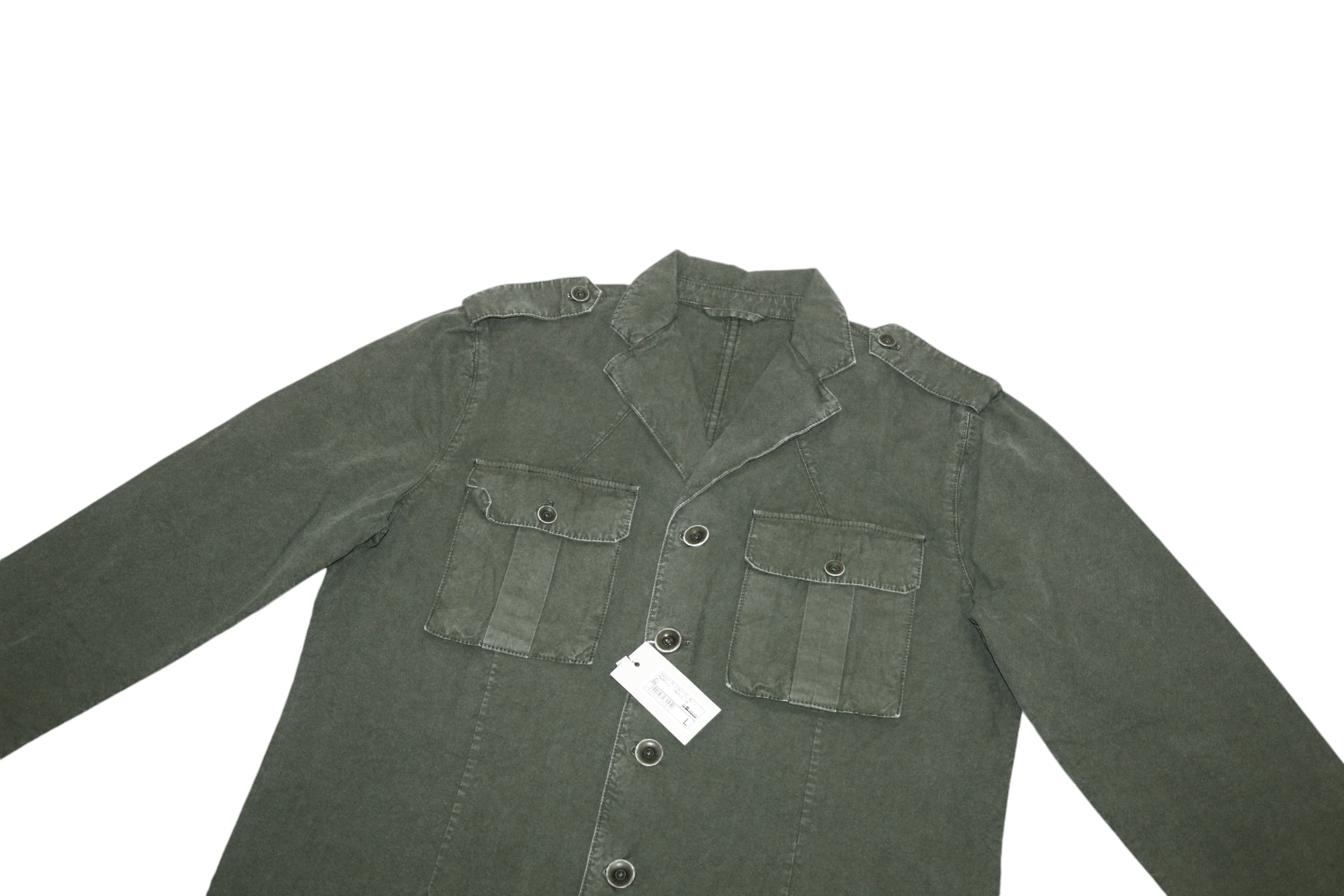 Garment Reproduction of Workers DEADSTOCK💥CAPRI FLIGHT/CL Moleskine Overshirt Jkt Size US L / EU 52-54 / 3 - 4 Thumbnail