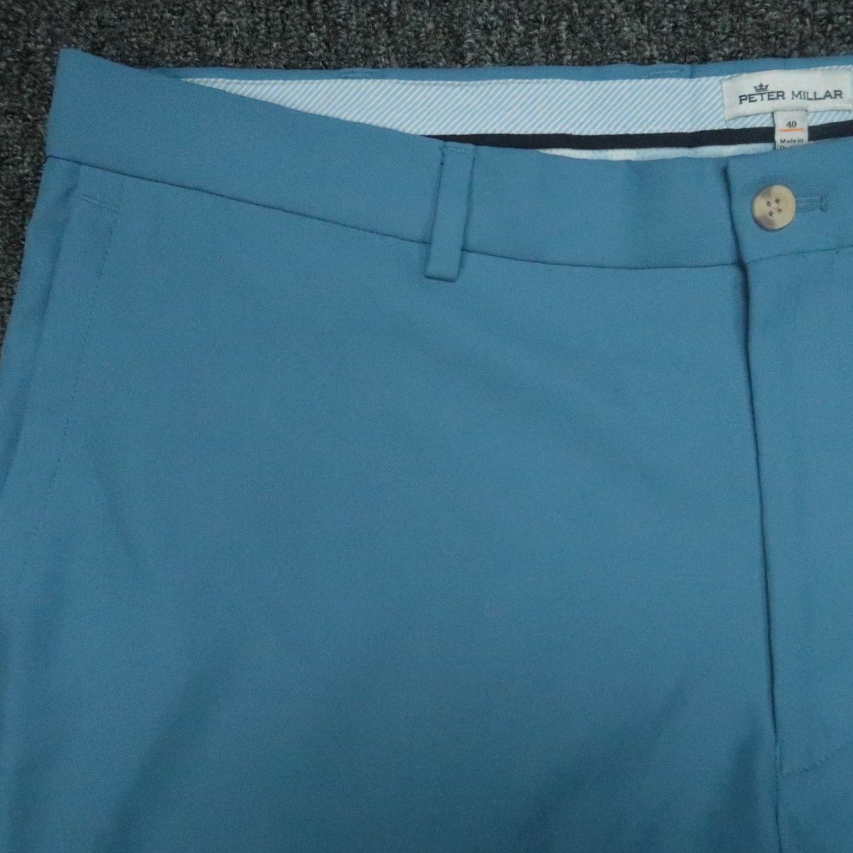 Peter Millar Peter Millar Shorts Men 40 Lake Blue Salem Performance Chino Size US 40 / EU 56 - 2 Thumbnail