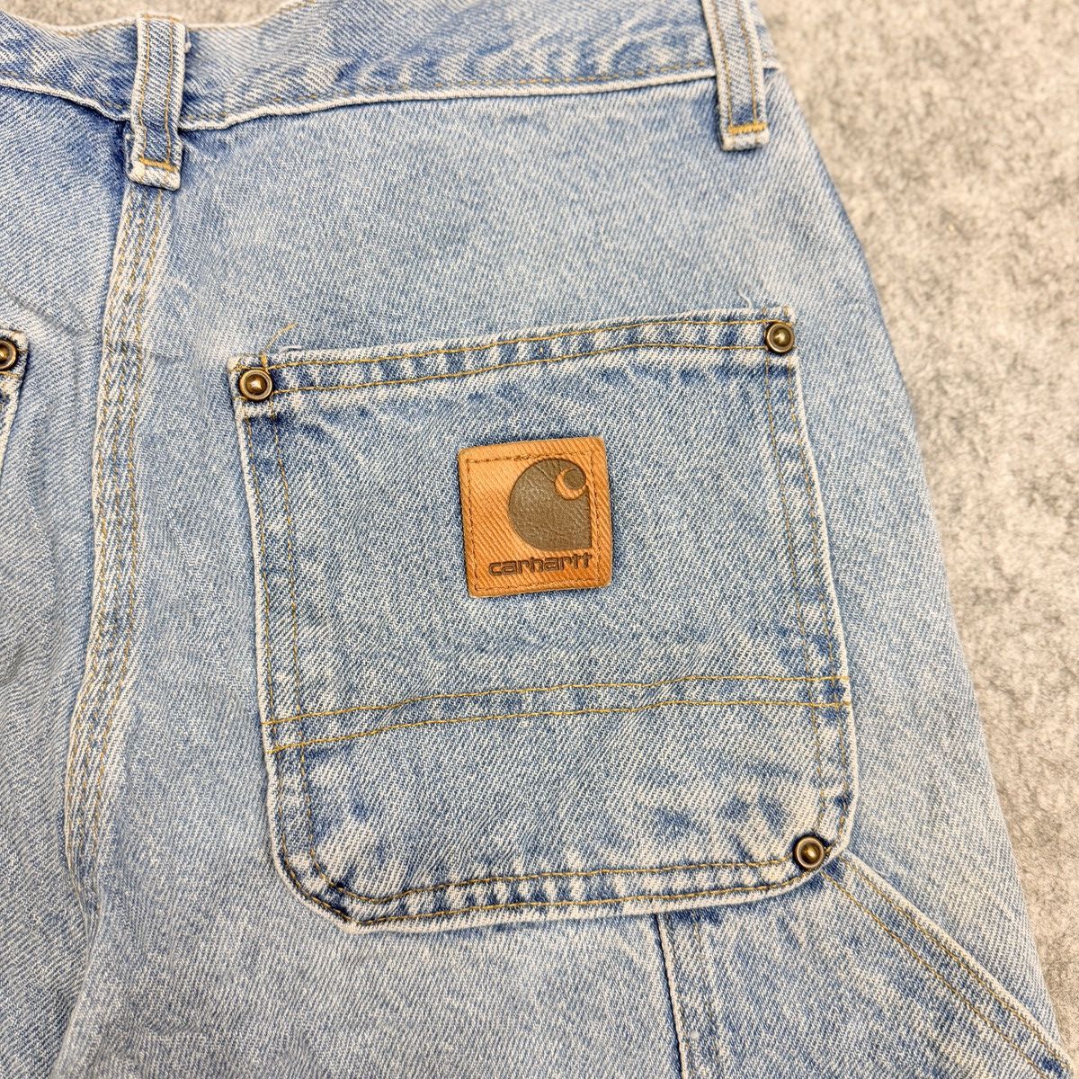 Carhartt 00s Vintage Carhartt B79 DST Double Knee Short Size US 28 / EU 44 - 5 Thumbnail